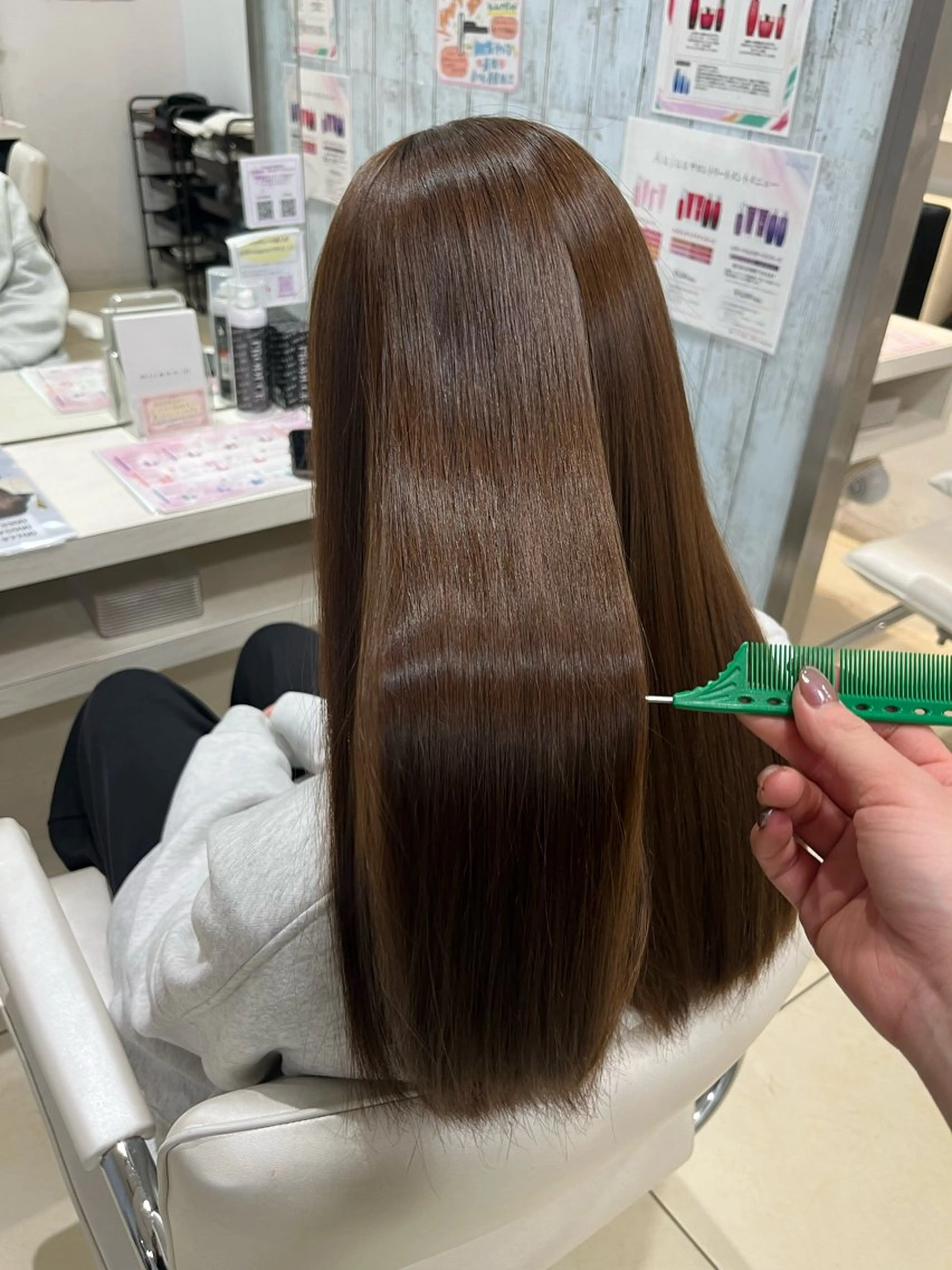 ロング カラー ヘアカラー 🤎ベージュカラー/ 髪質改善/山岸🤎のヘアスタイル