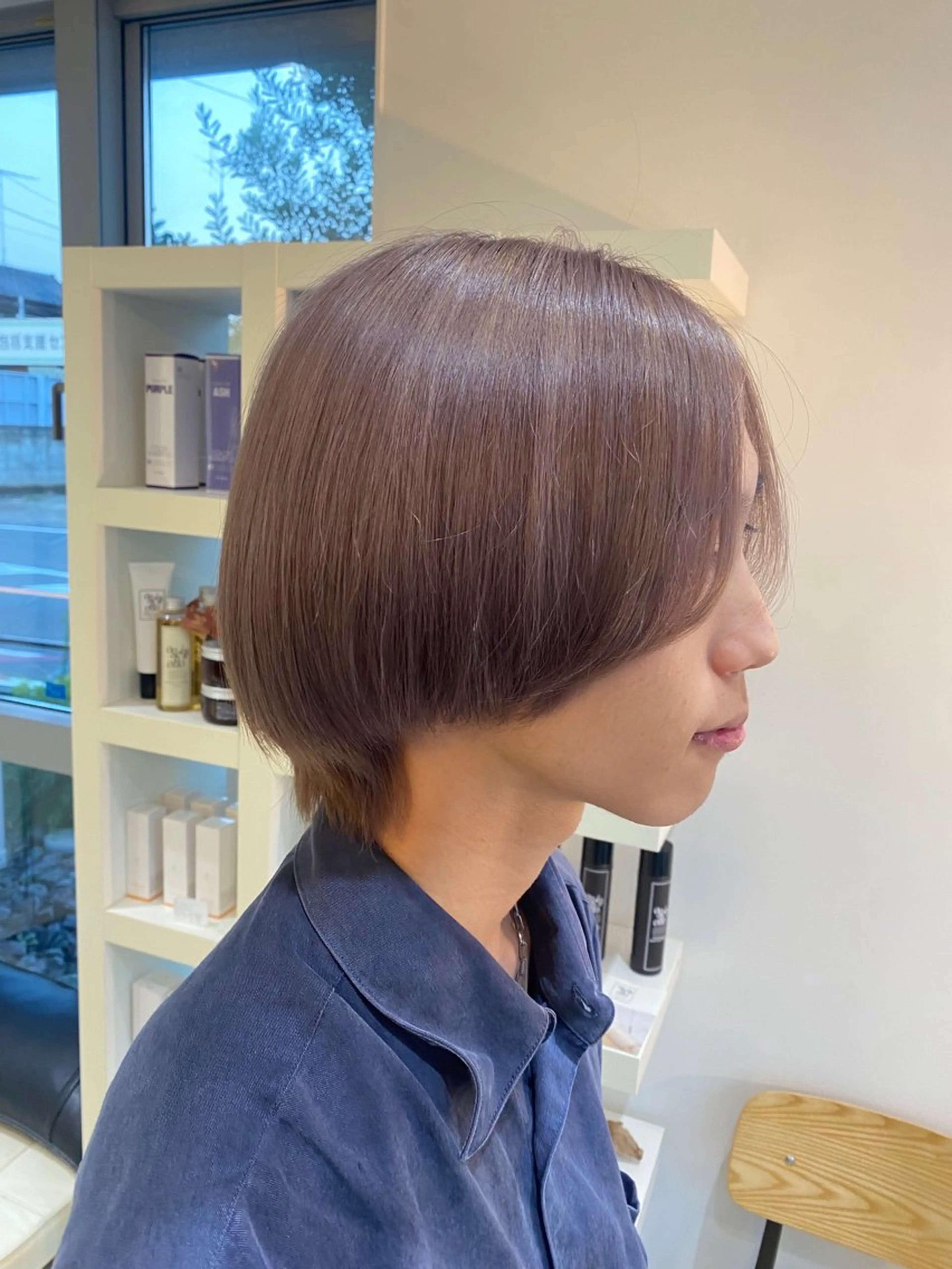 カラー メンズ 堀越 美羽のヘアスタイル
