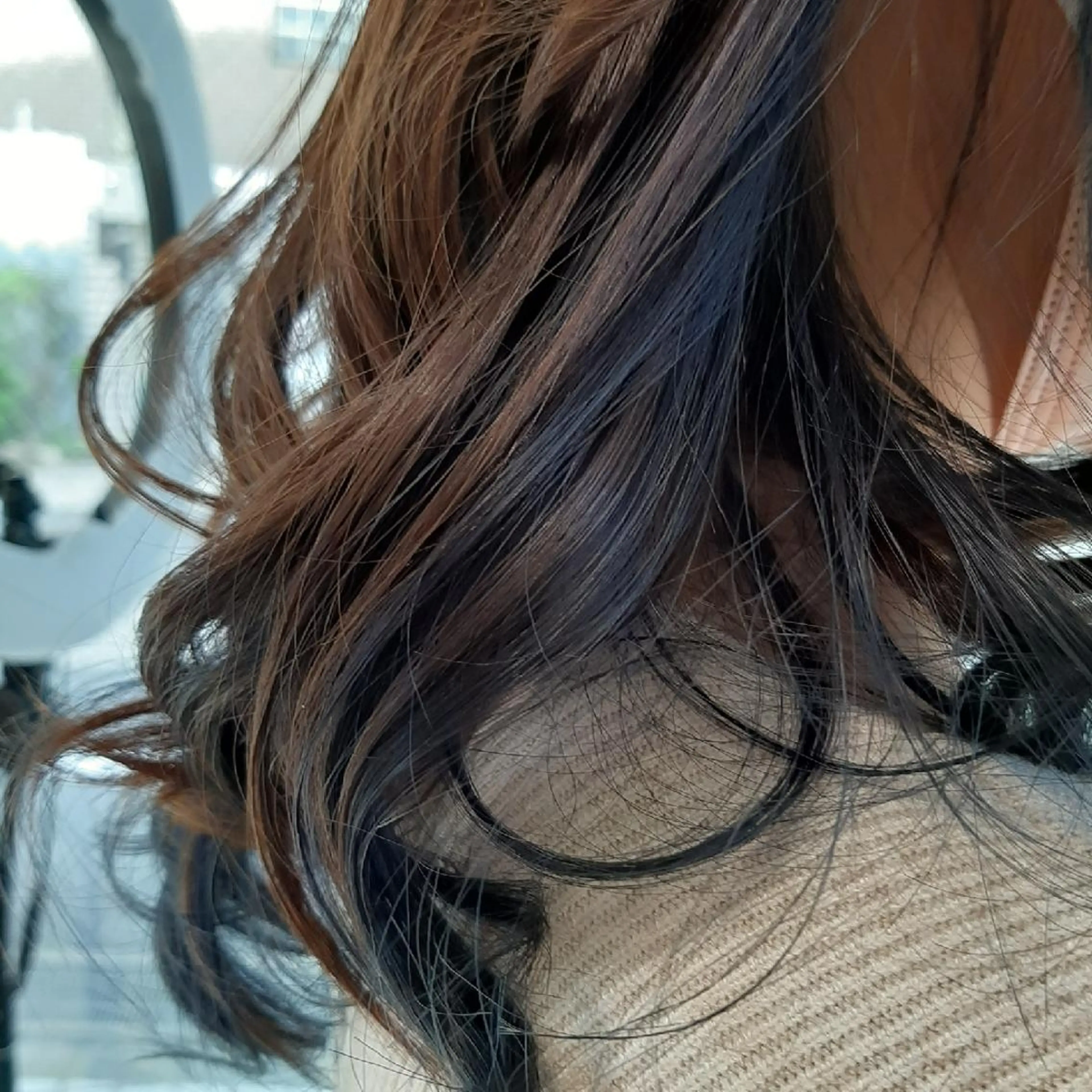 カラー はらだ ともこ☺︎のヘアスタイル