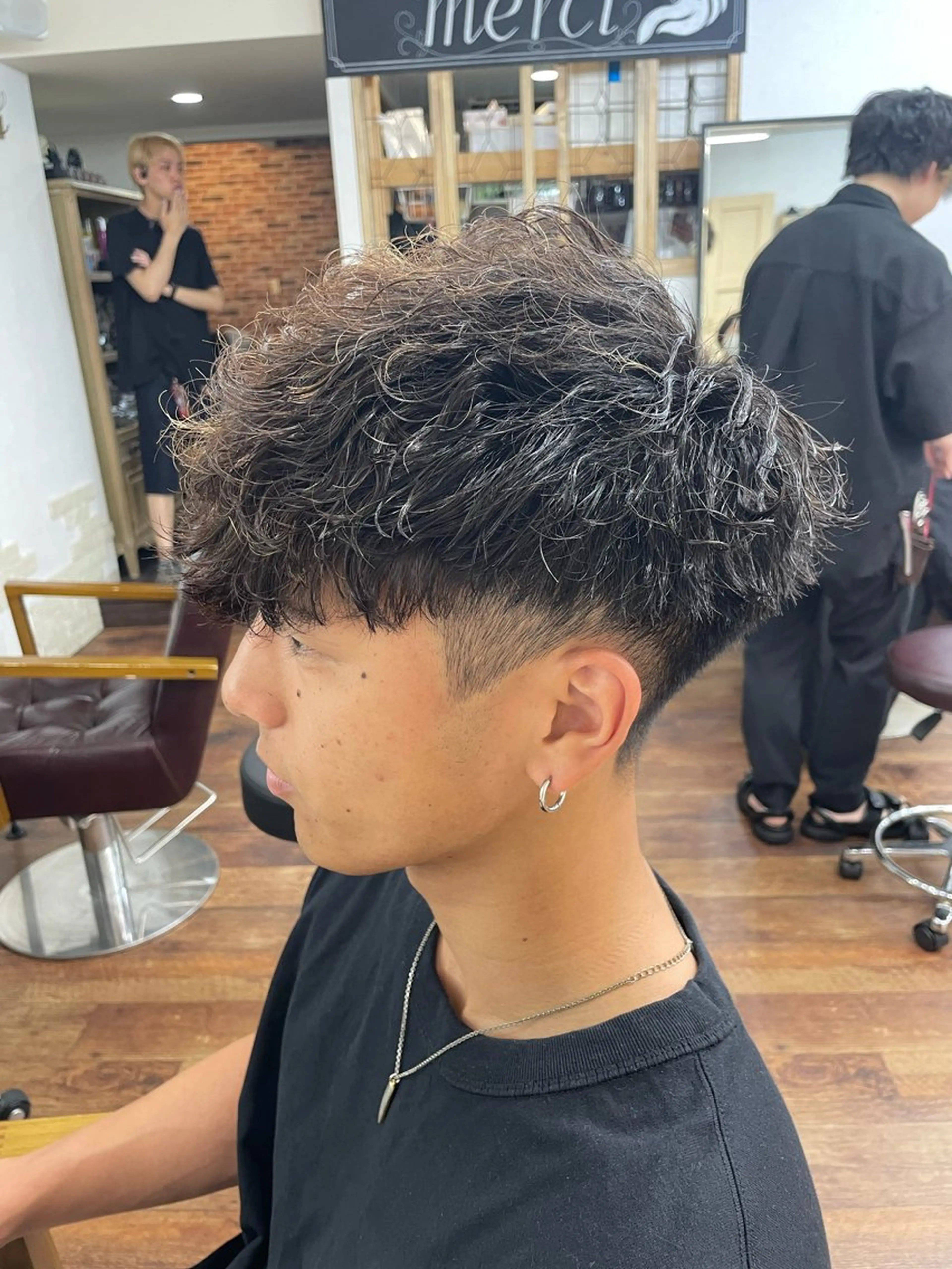 パーマ メンズ スペインカール RITSUKI横浜 メンズ特化😎のヘアスタイル