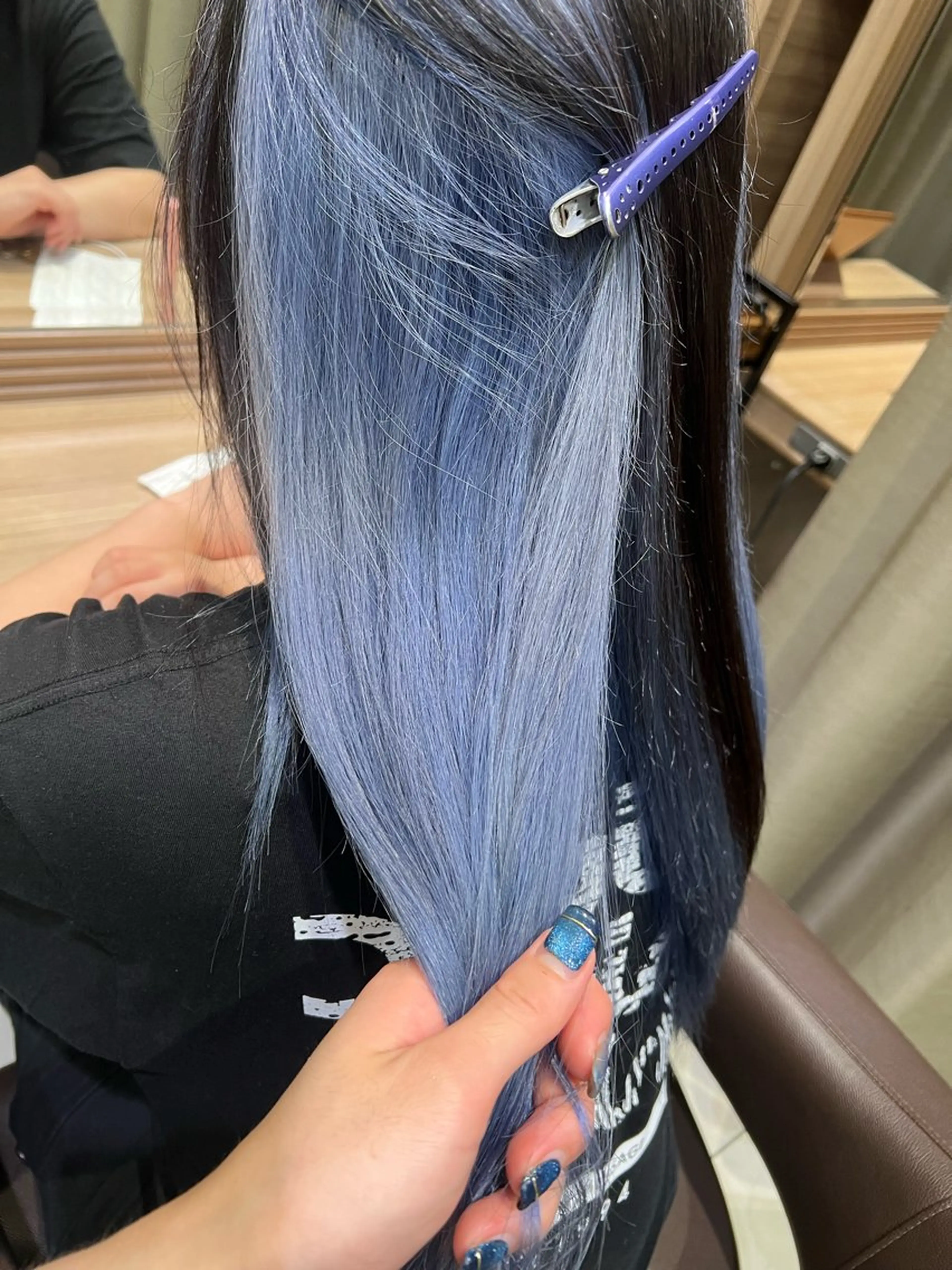 ロング カラー ブリーチ/デザイン 💎ryuyaのヘアスタイル