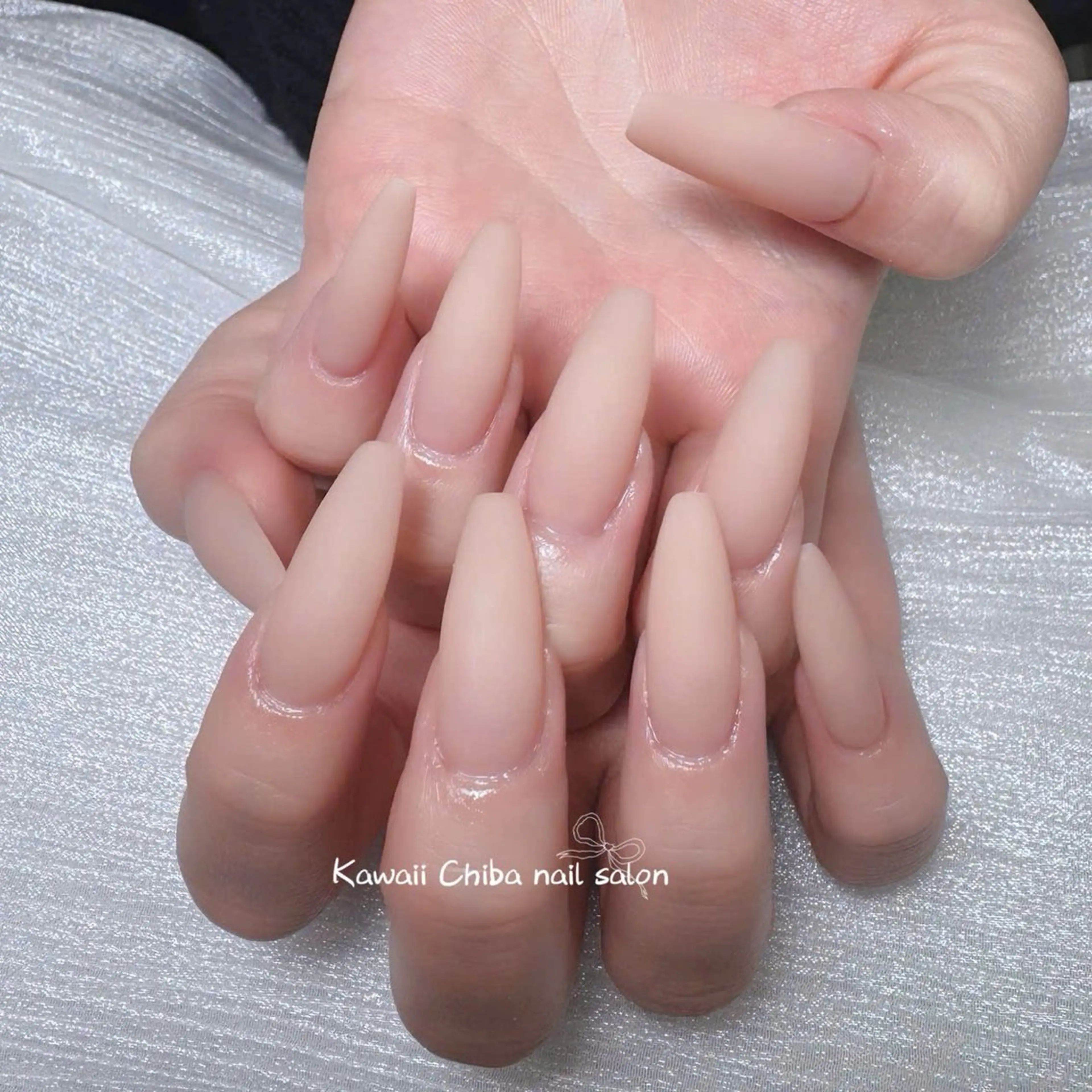 ネイル ジェルネイル 韓国ネイル マグネットネイル 持ち込み ワンカラーネイル Kawaii Nail Salonのネイルデザイン