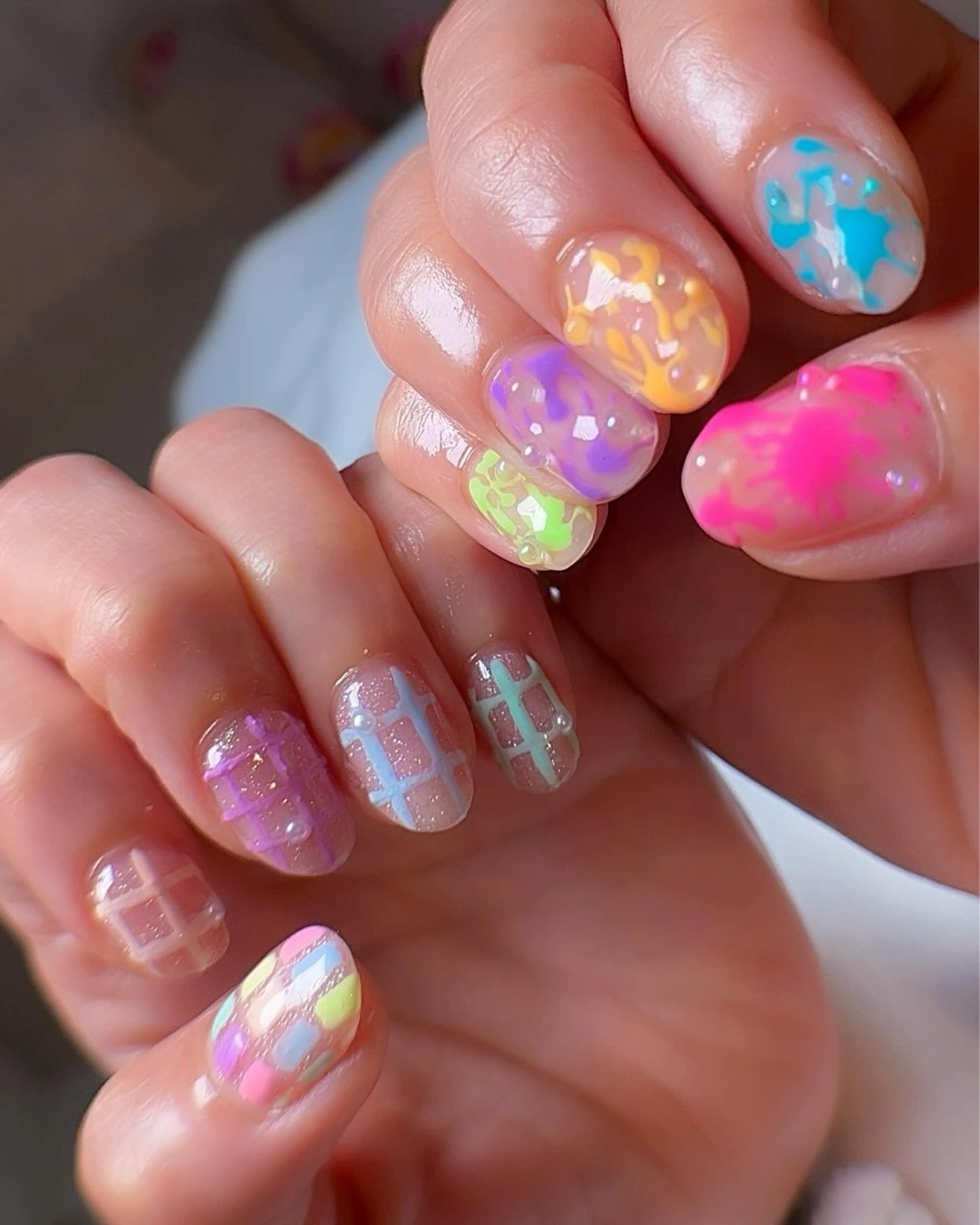 ネイル ハンドネイル ハンドケア ナツインフィニティ ネイルズ(なつ)のネイルデザイン