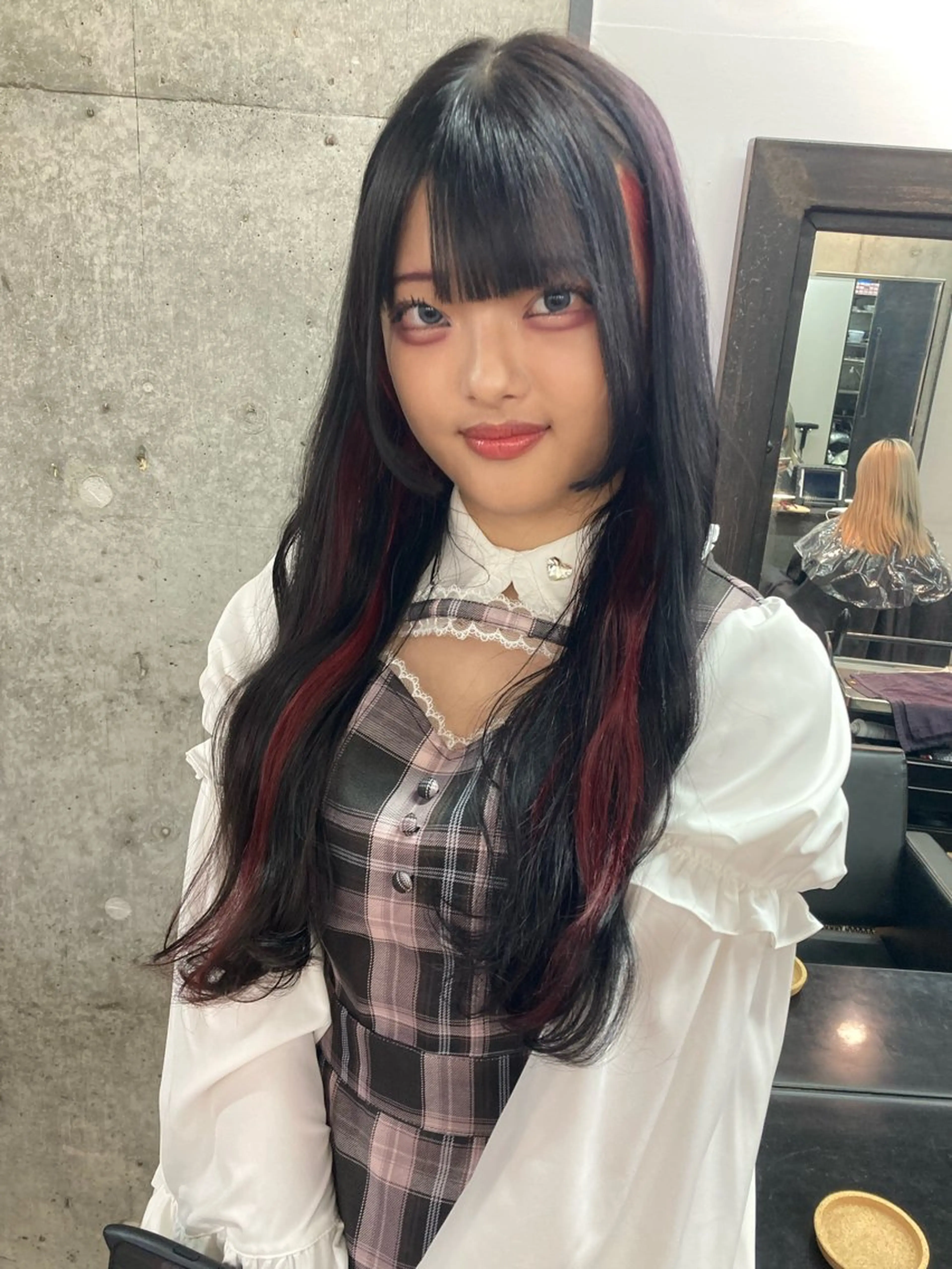 ロング カラー ✨最安値✨エクステ カラー🌼つきな🌼のヘアスタイル