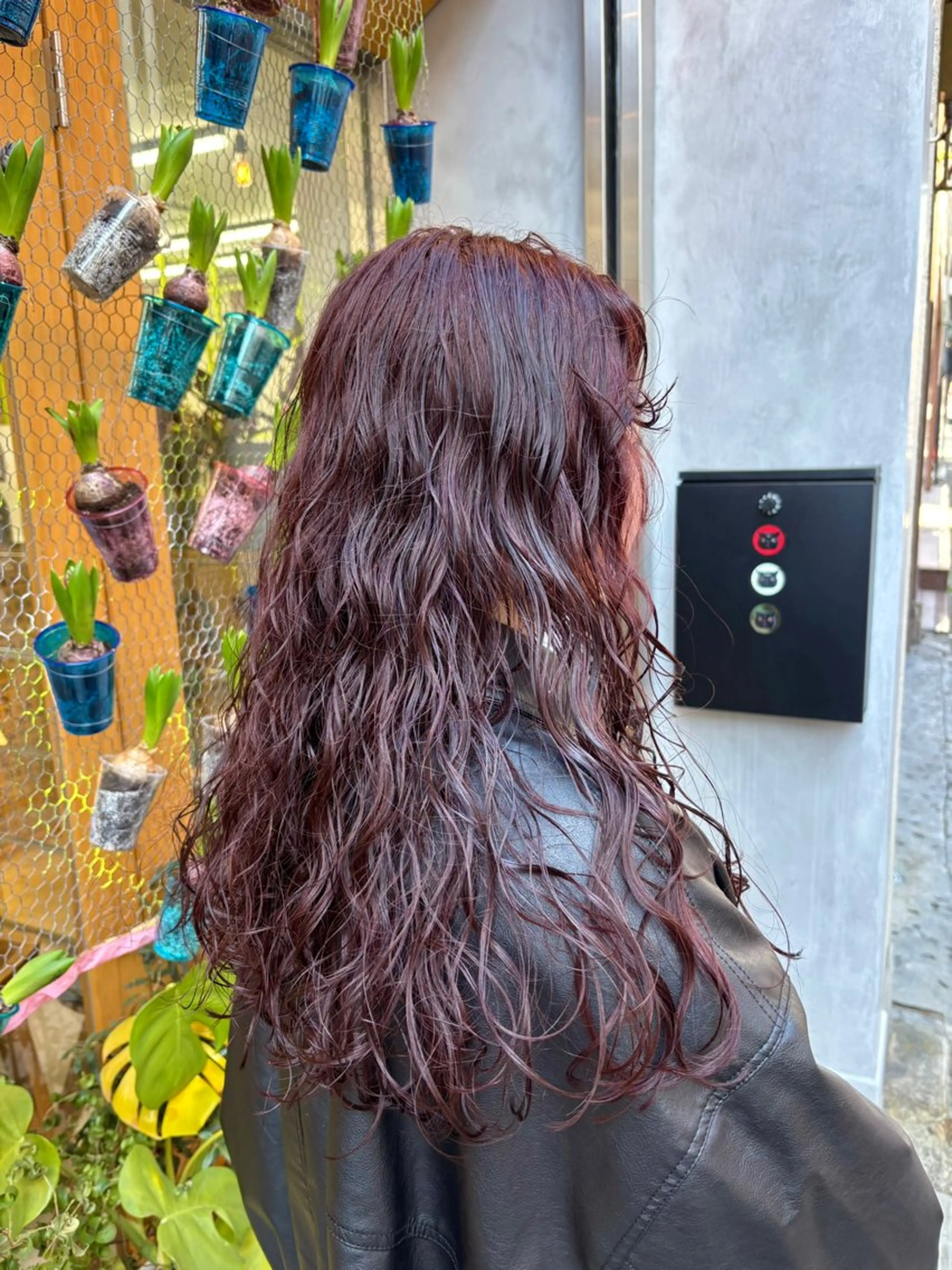 セミロング パーマ 原田 穂真のヘアスタイル