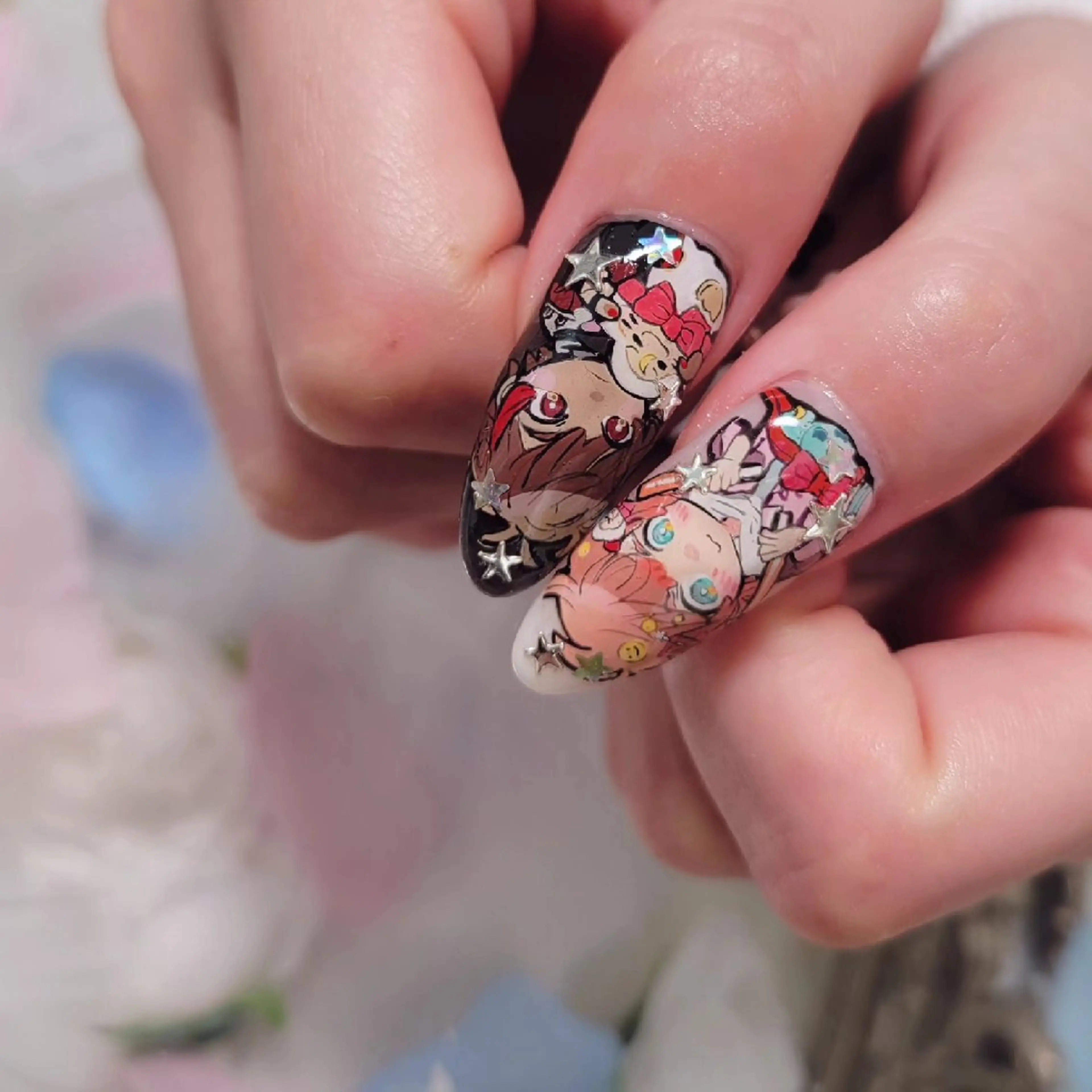 ネイル アートネイル ジェルネイル おで@ oderi_nailのネイルデザイン