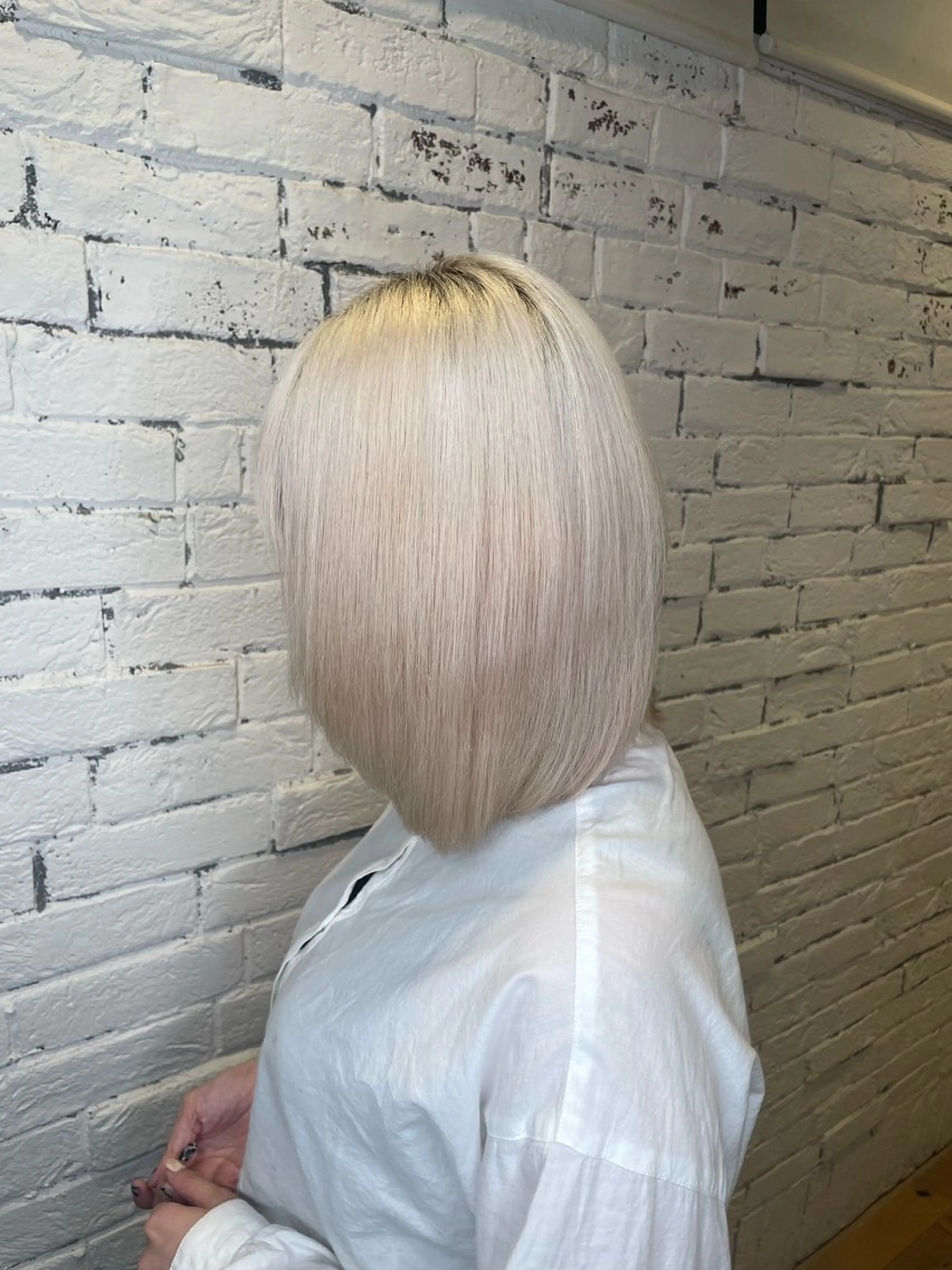 ミディアム カラー シマノ フミヤのヘアスタイル