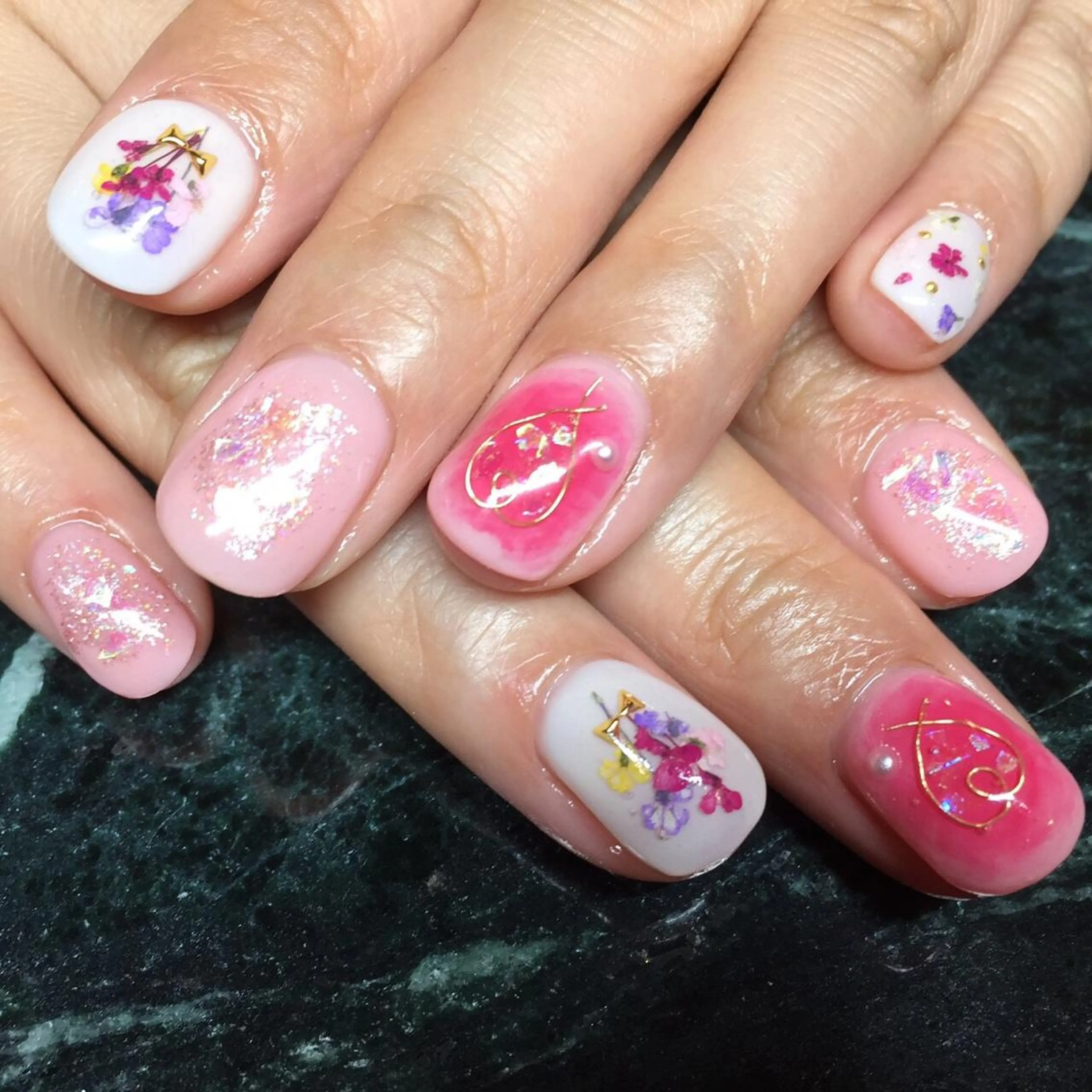 ネイル ハート TheNext kitahorieのネイルデザイン