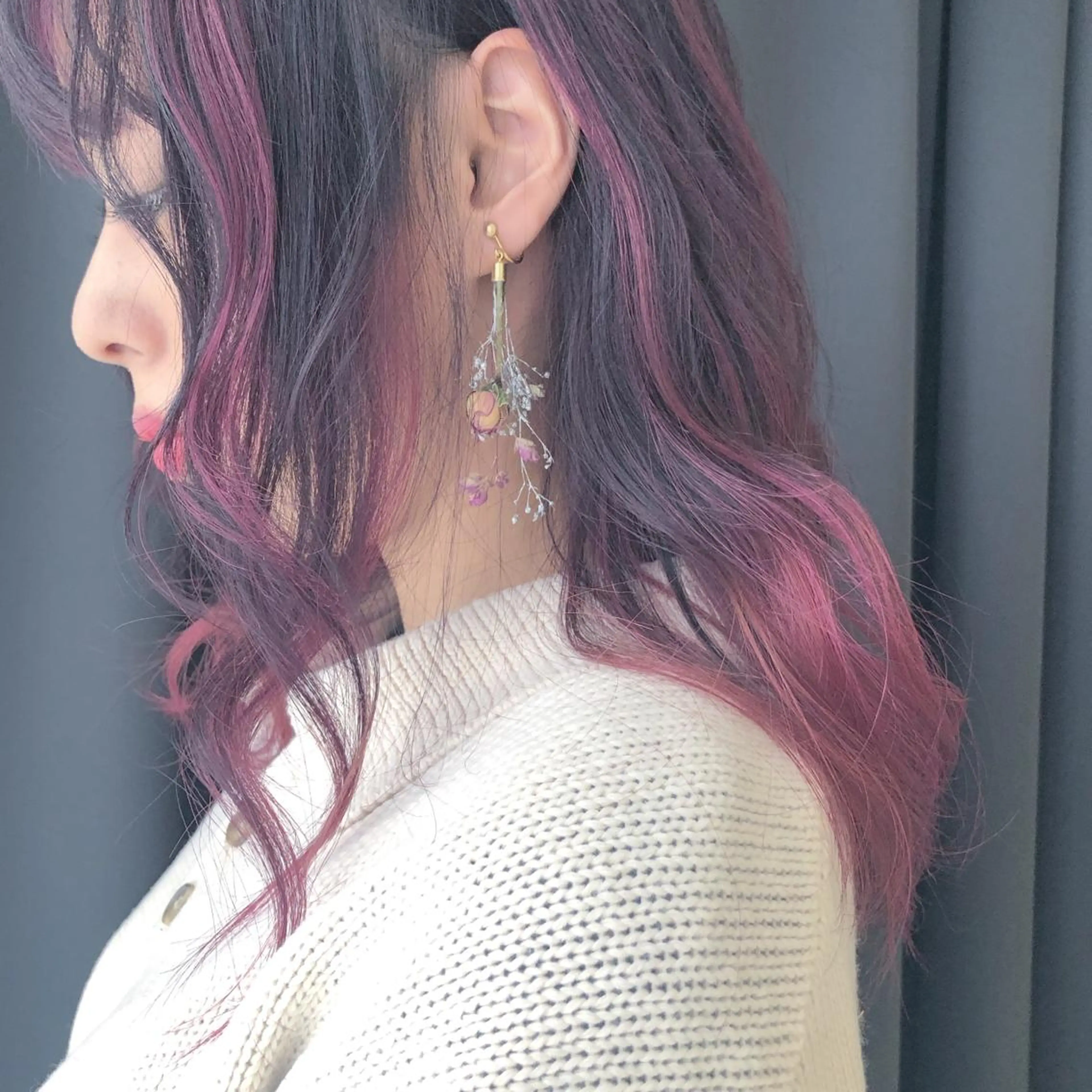ロング カラー グラデーションカラー ハイライトカラー ハイライト ORIKA 美容室のヘアスタイル