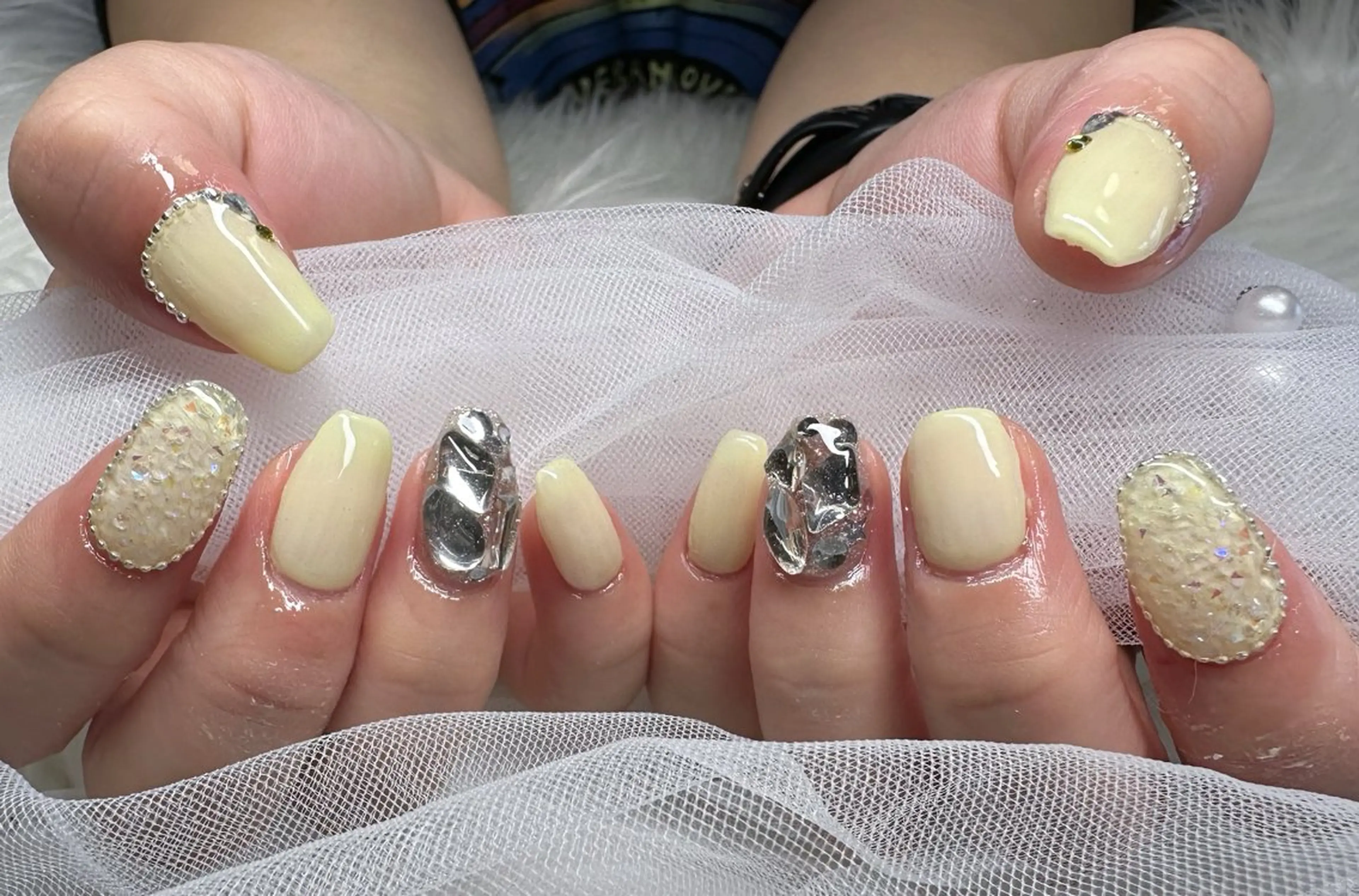 ネイル 持ち込み ハンドネイル Rave所属・touma Rinaのネイルデザイン