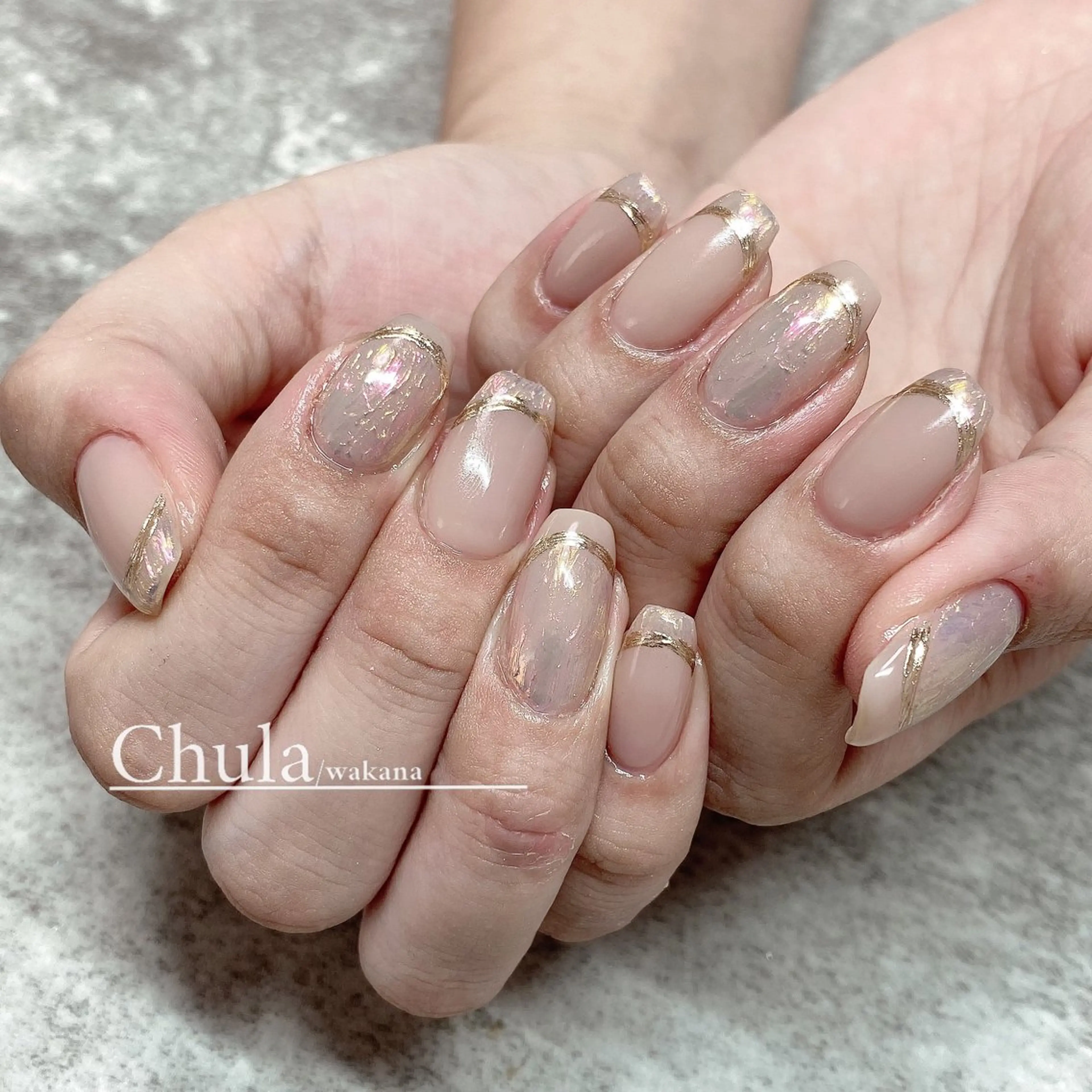 ネイル ハンドネイル Nailsalon Chulaのネイルデザイン