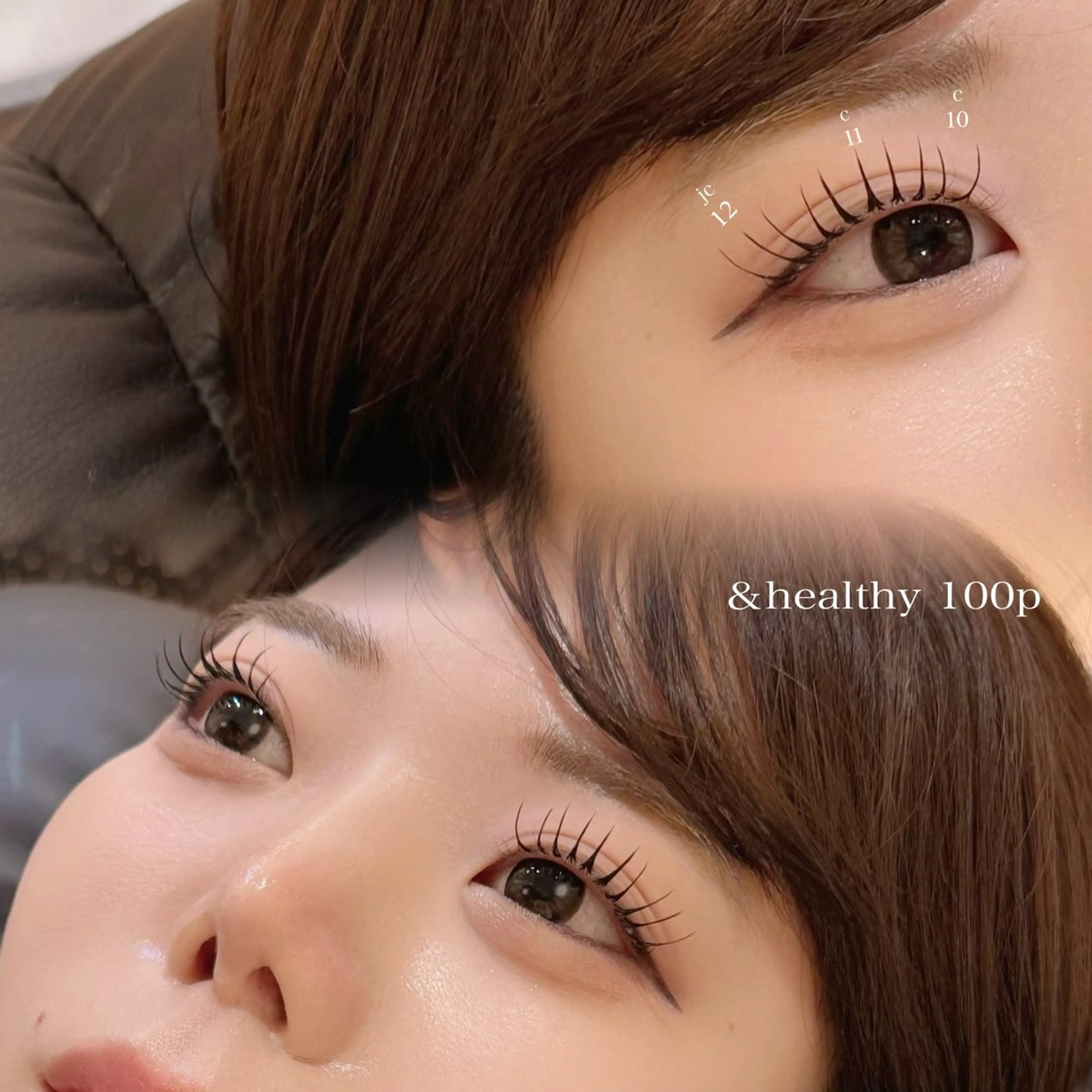 🎀&healthy100🎀Flat lashの写真