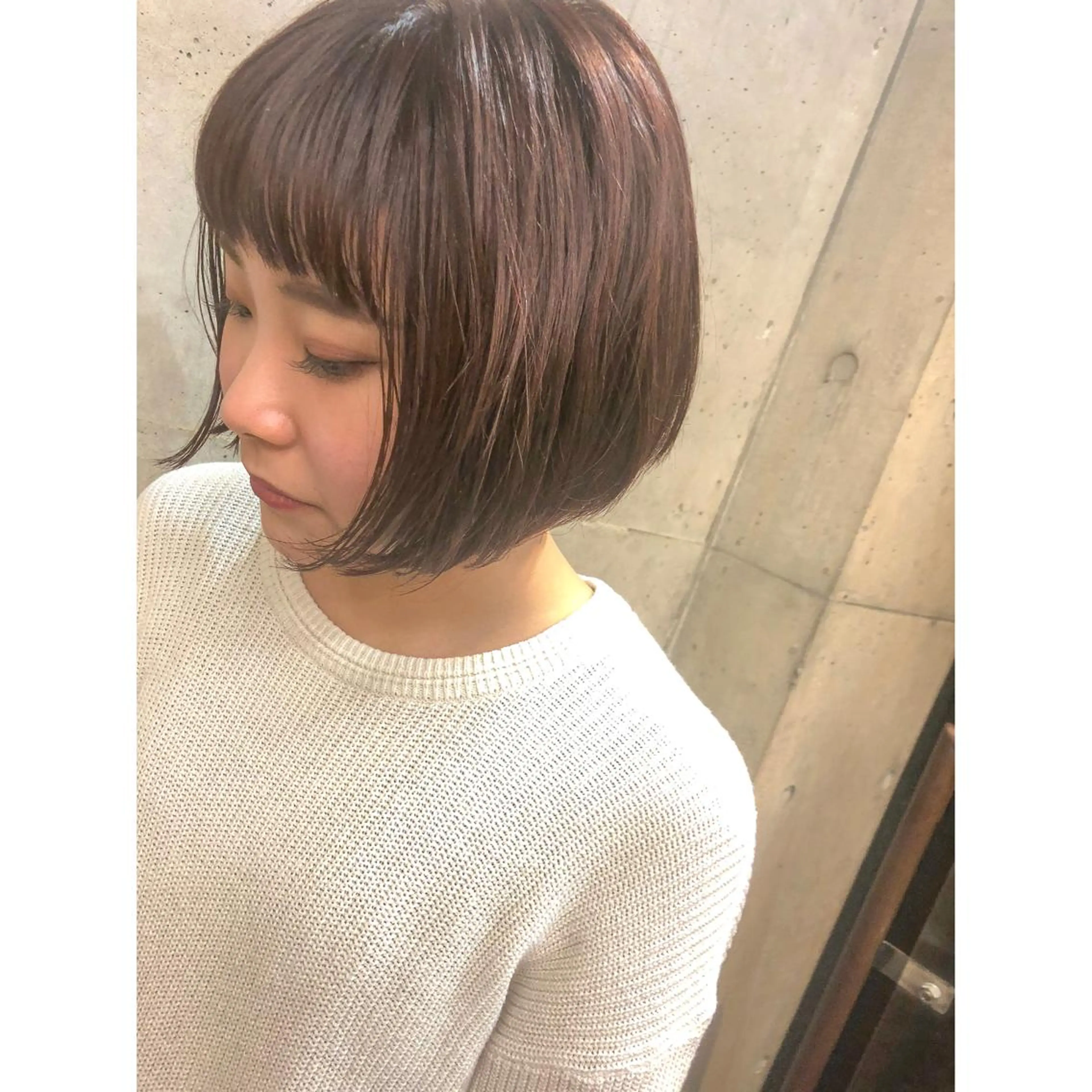 ミディアム カラー ベージュカラー カット ヘアカラー トリートメント ヘアセット センスをお届けします 大谷将生infpのヘアスタイル
