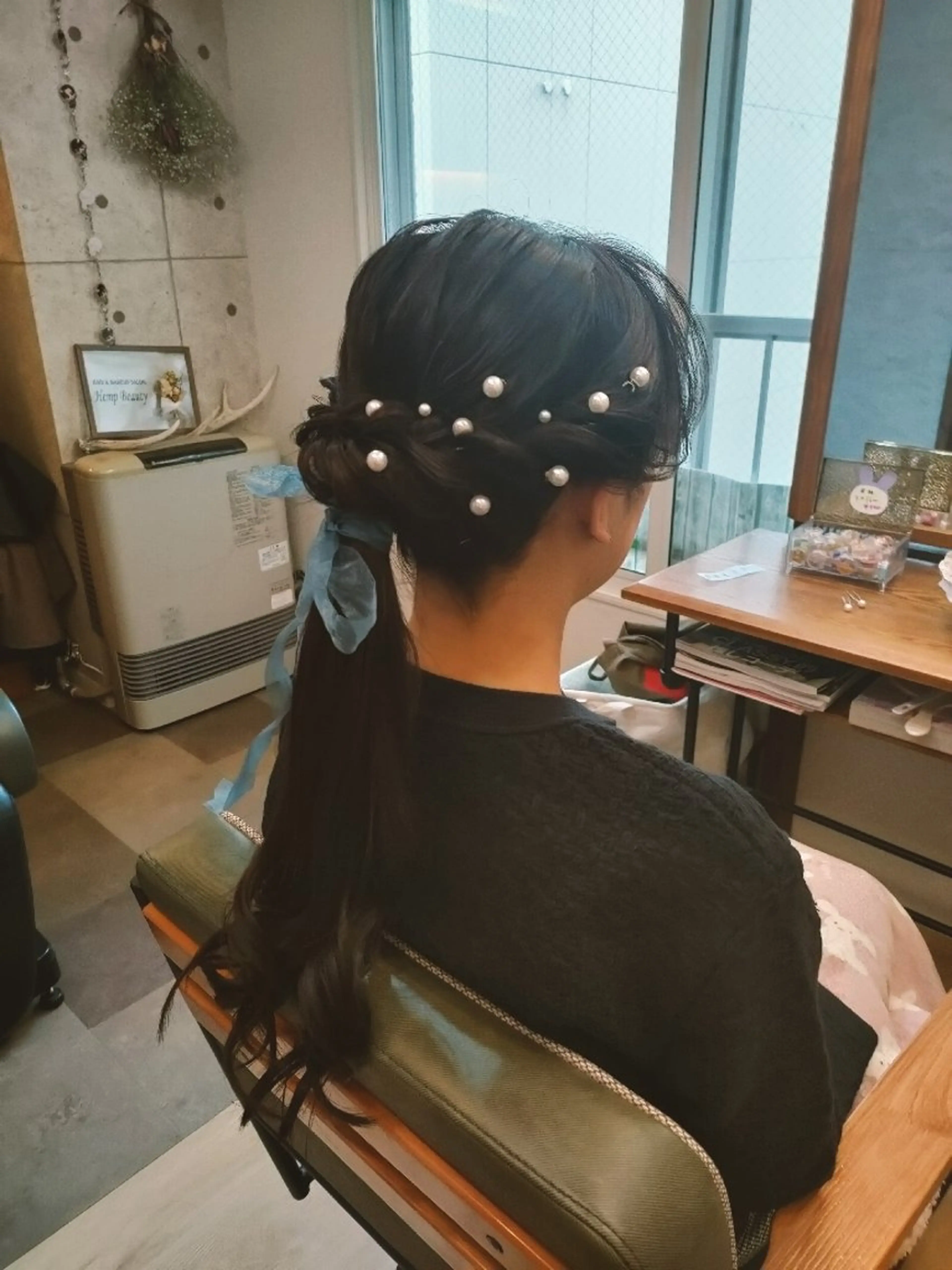 ヘアアレンジ ヘアセット HempBeauty 浅野アサミのヘアスタイル