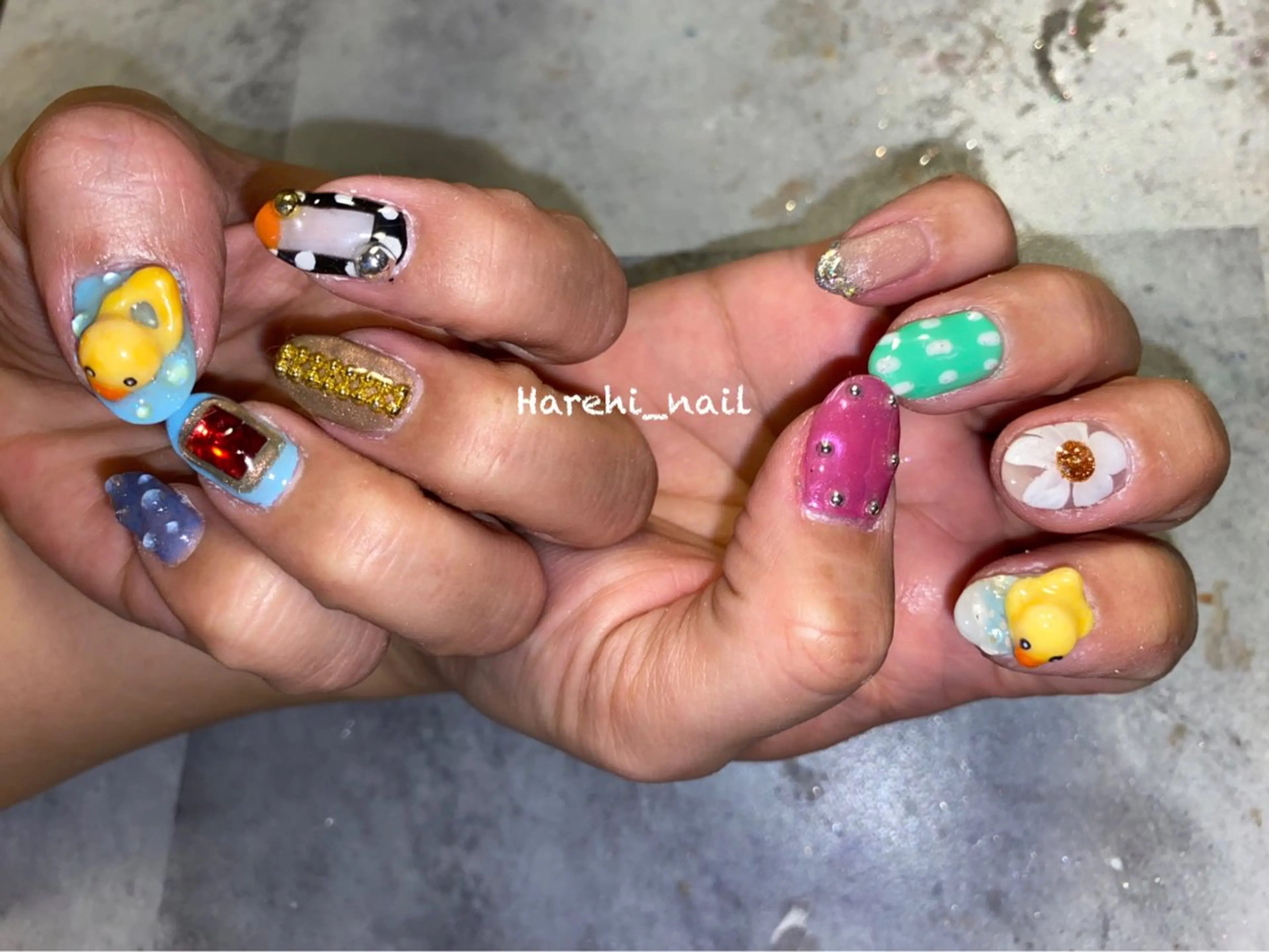 ネイル ハンドネイル Harehi_ nailのネイルデザイン