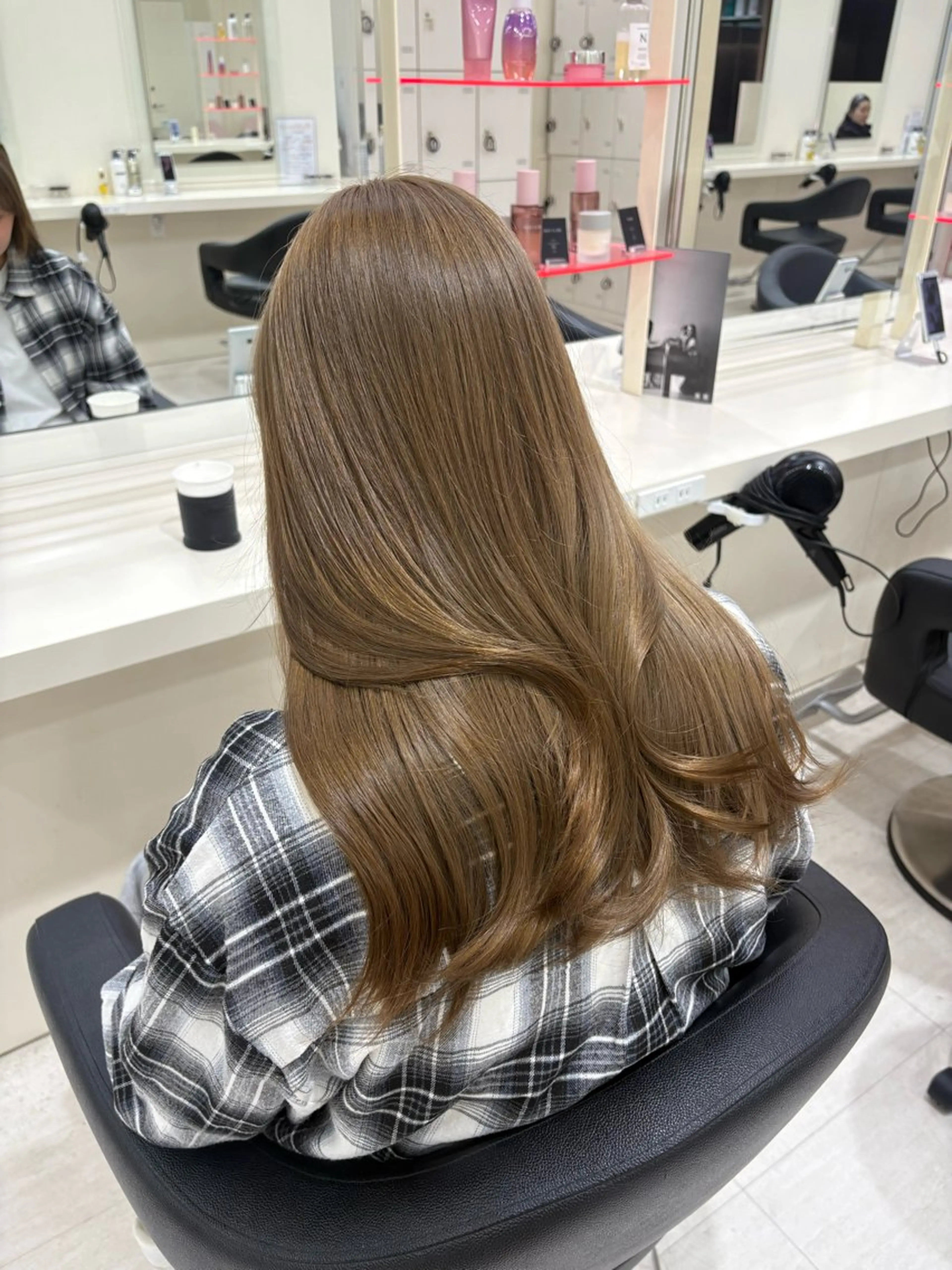 ロング カラー ヘアアレンジ ヘアカラー 💟RINNA 艶カラー💟のヘアスタイル