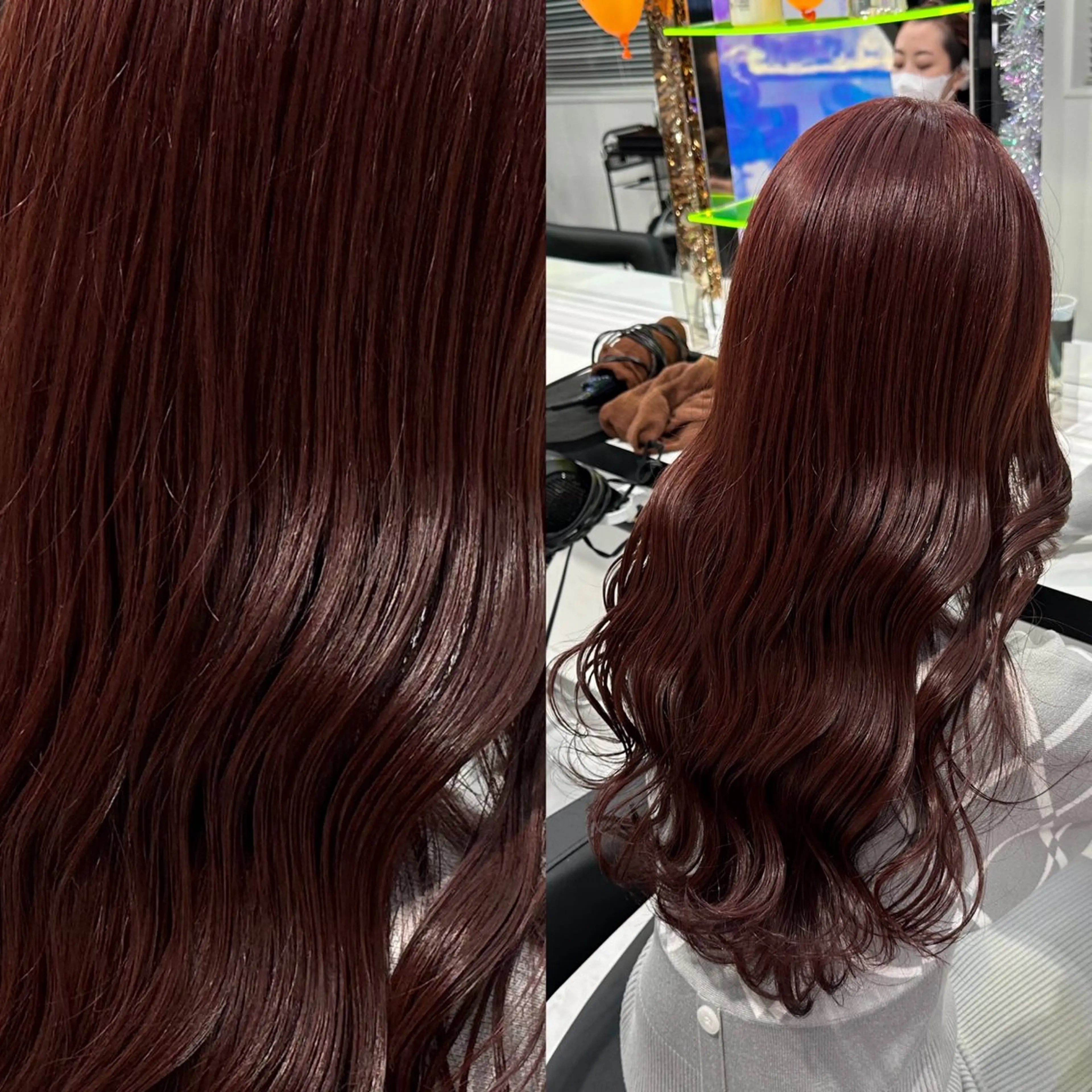 セミロング カラー ヘアアレンジ 🥀社内技術講師🥀 稲場皓一のヘアスタイル