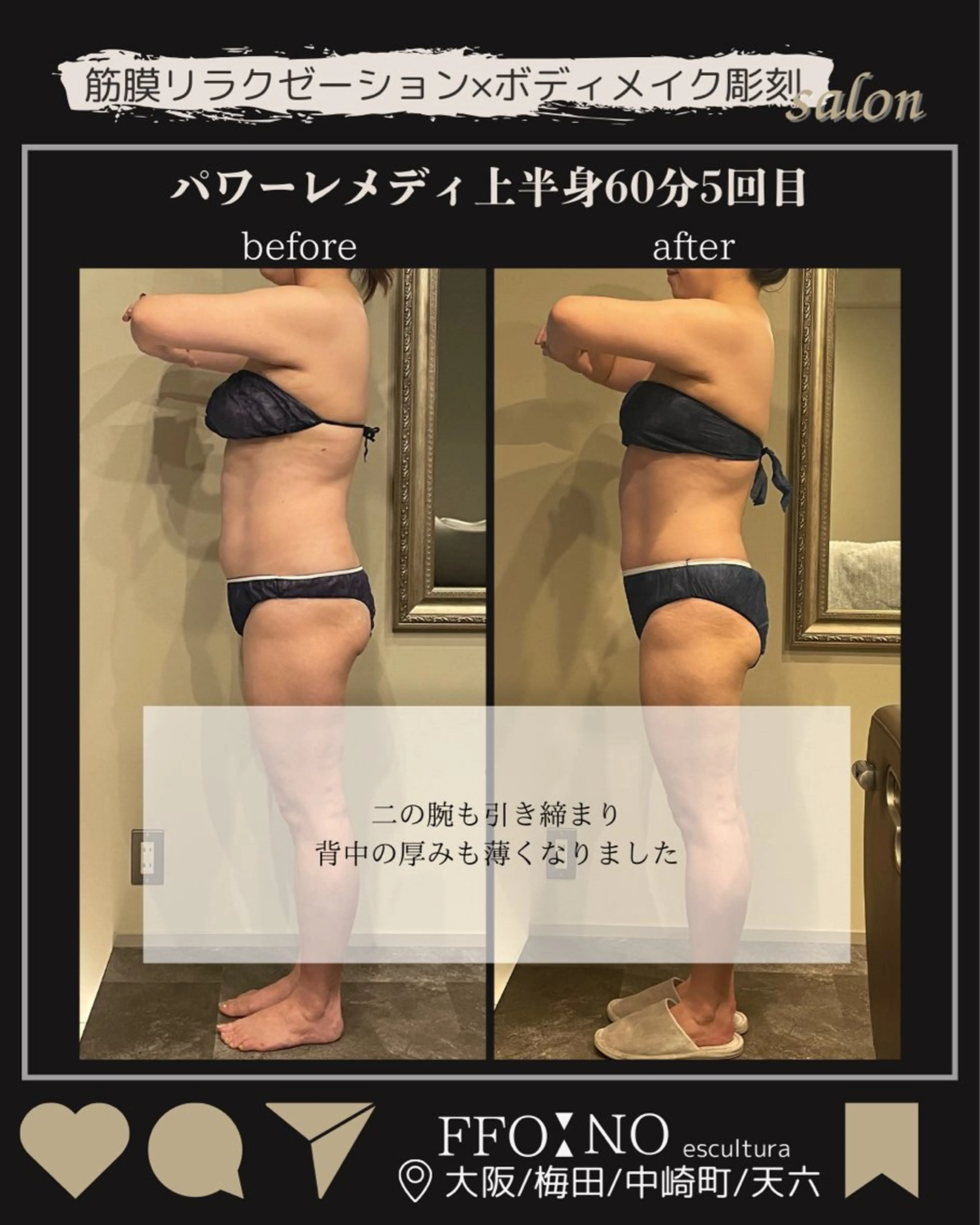 オフ:オン 全身筋膜マッサージのエステ・リラクイメージ