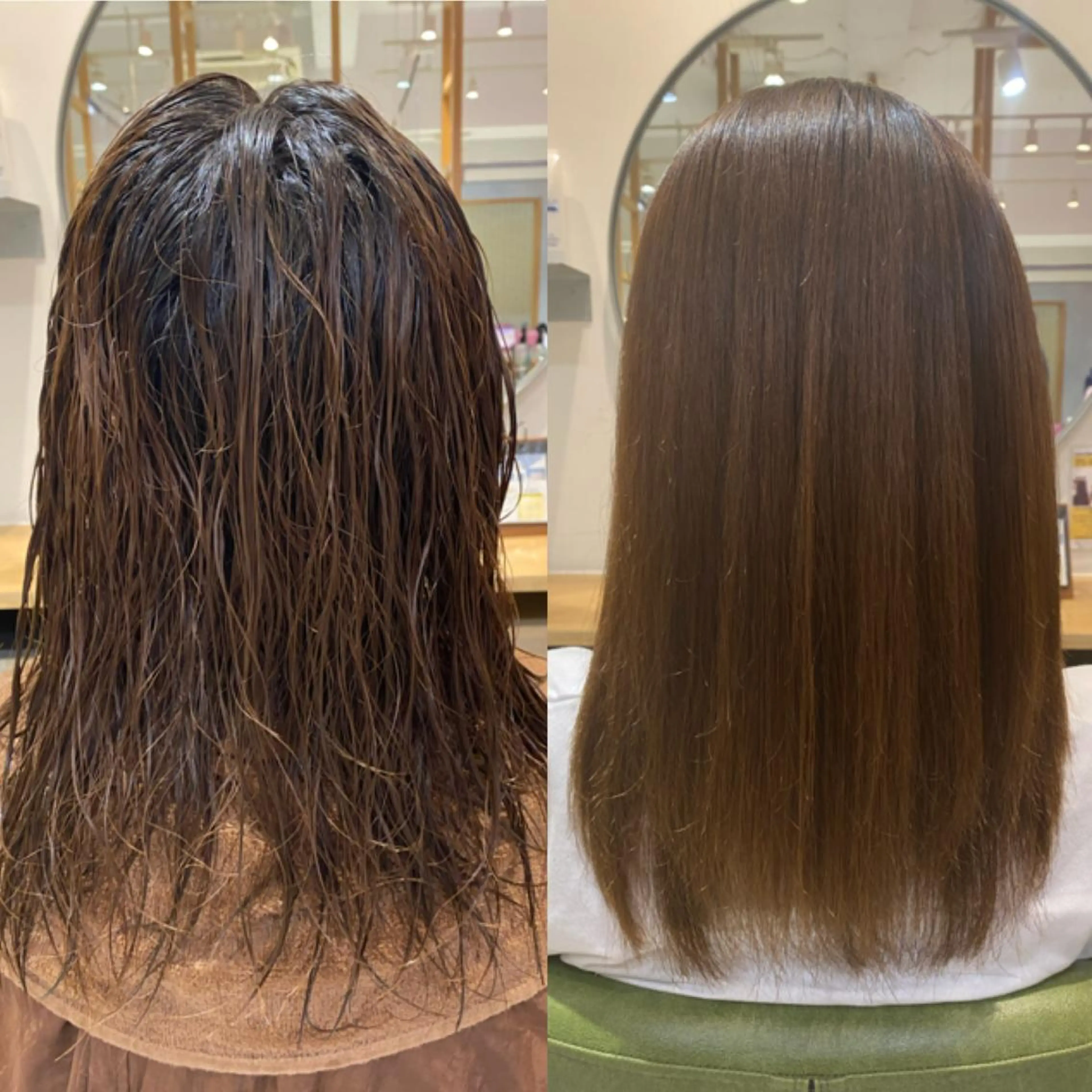 カット 縮毛矯正 トリートメント ヘアセット ふじ ここなのヘアスタイル