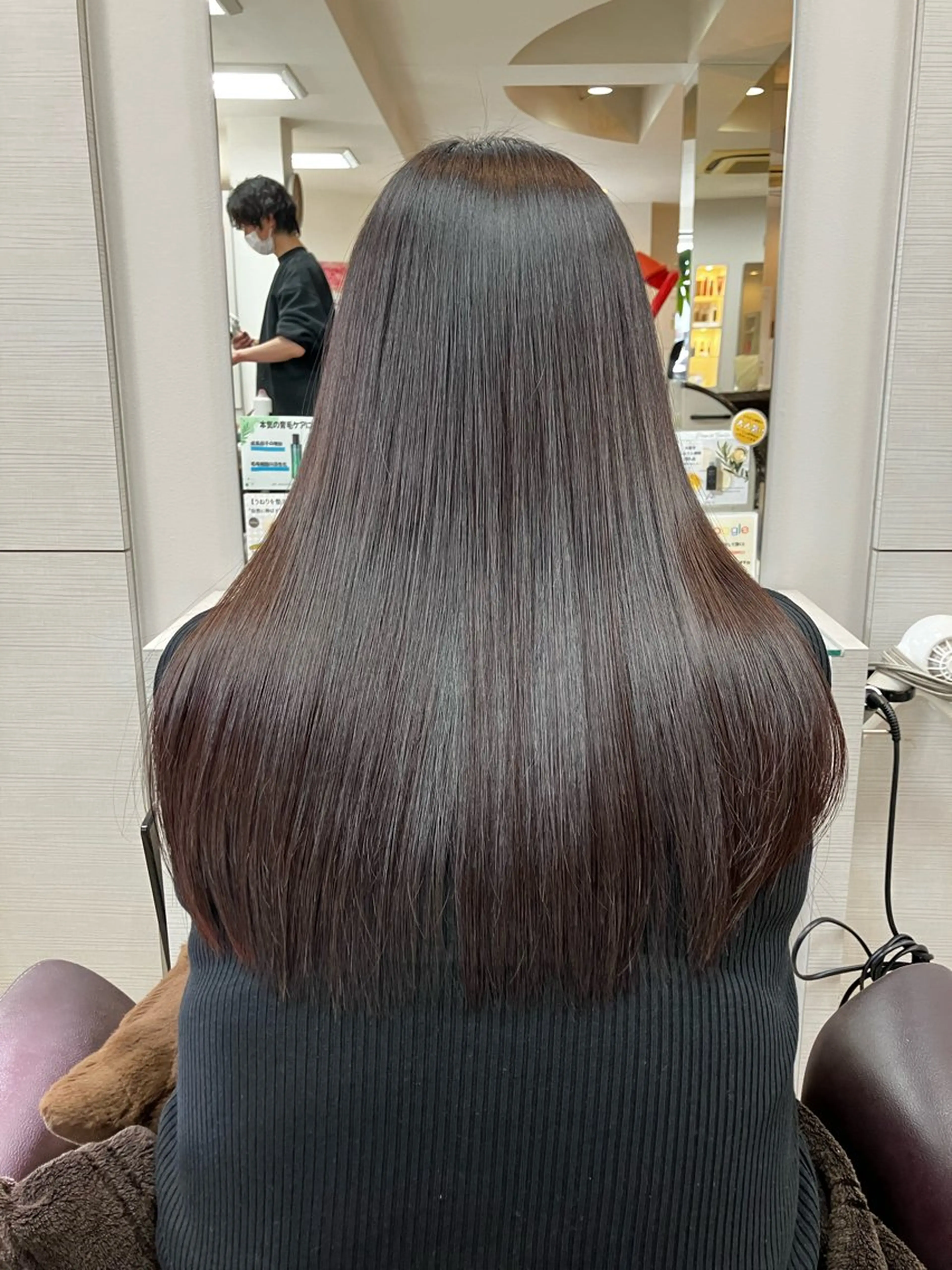 ロング カラー 髪質改善 ヘアカラー タカギ/艶髪カラー /髪質改善/縮毛矯正のヘアスタイル