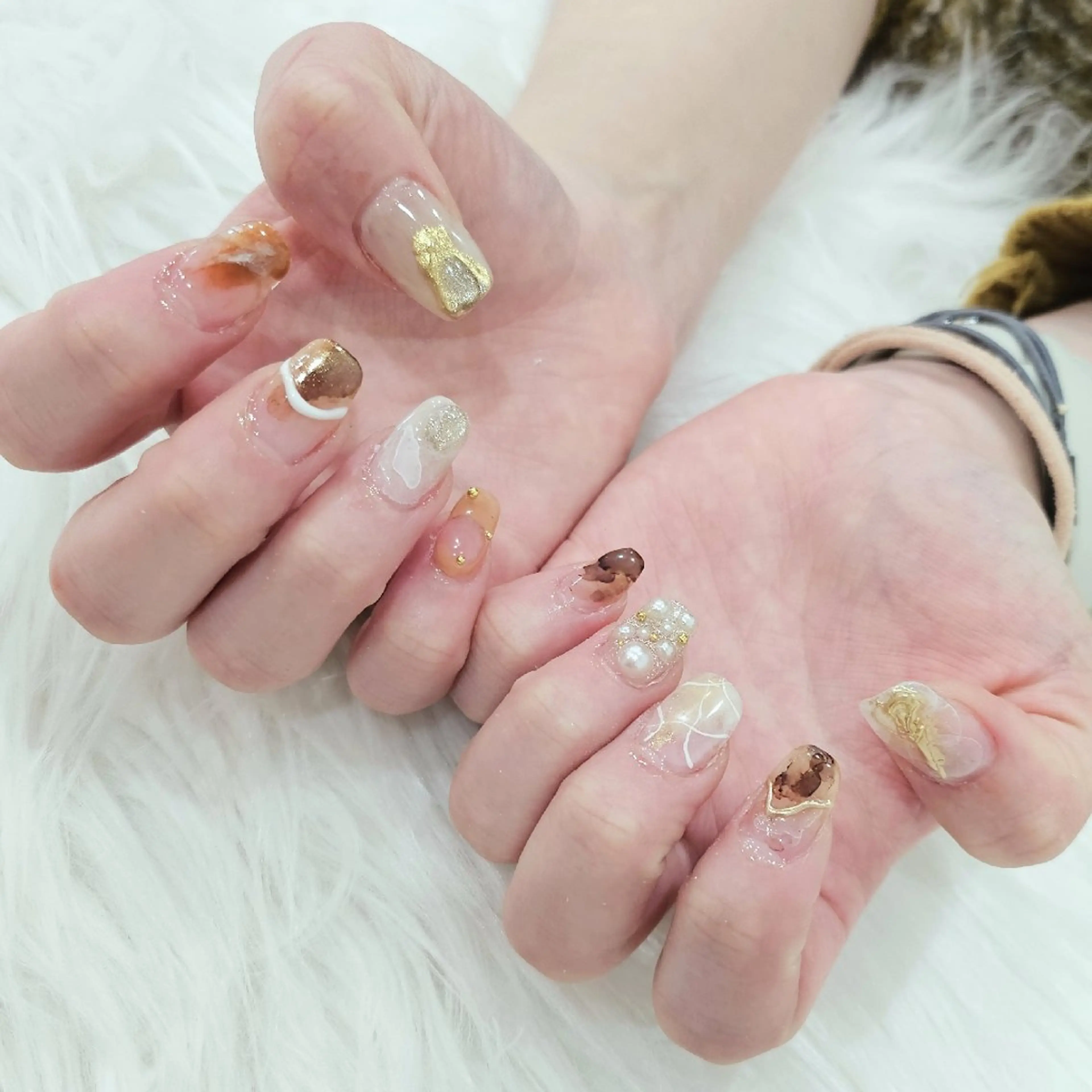 ネイル ニュアンスネイル Rediant Salonのネイルデザイン