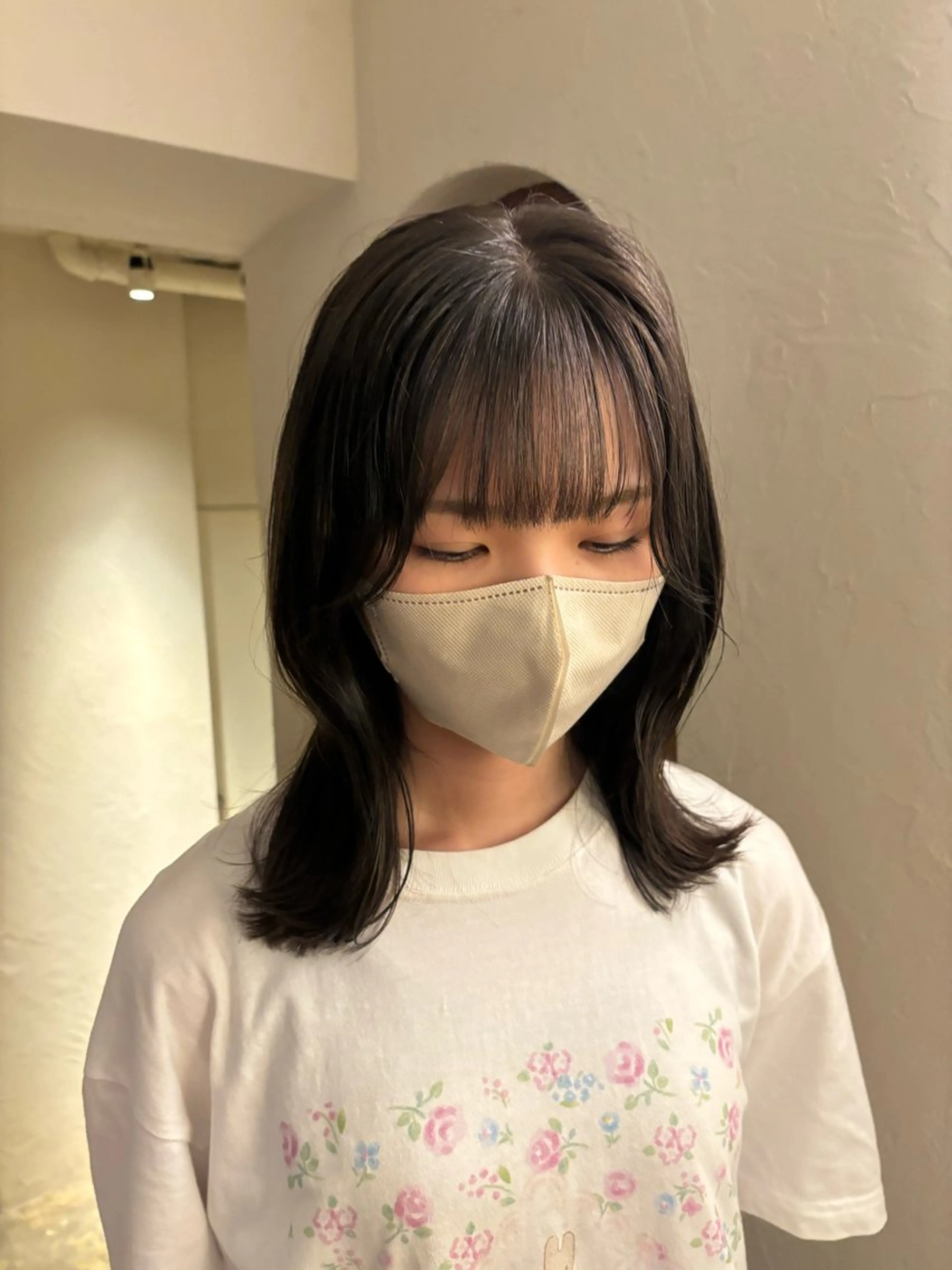 ミディアム カラー カット ⌇🌹透明感カラー 🌹ᴍᴇɢᴜᴍɪ ⌇のヘアスタイル