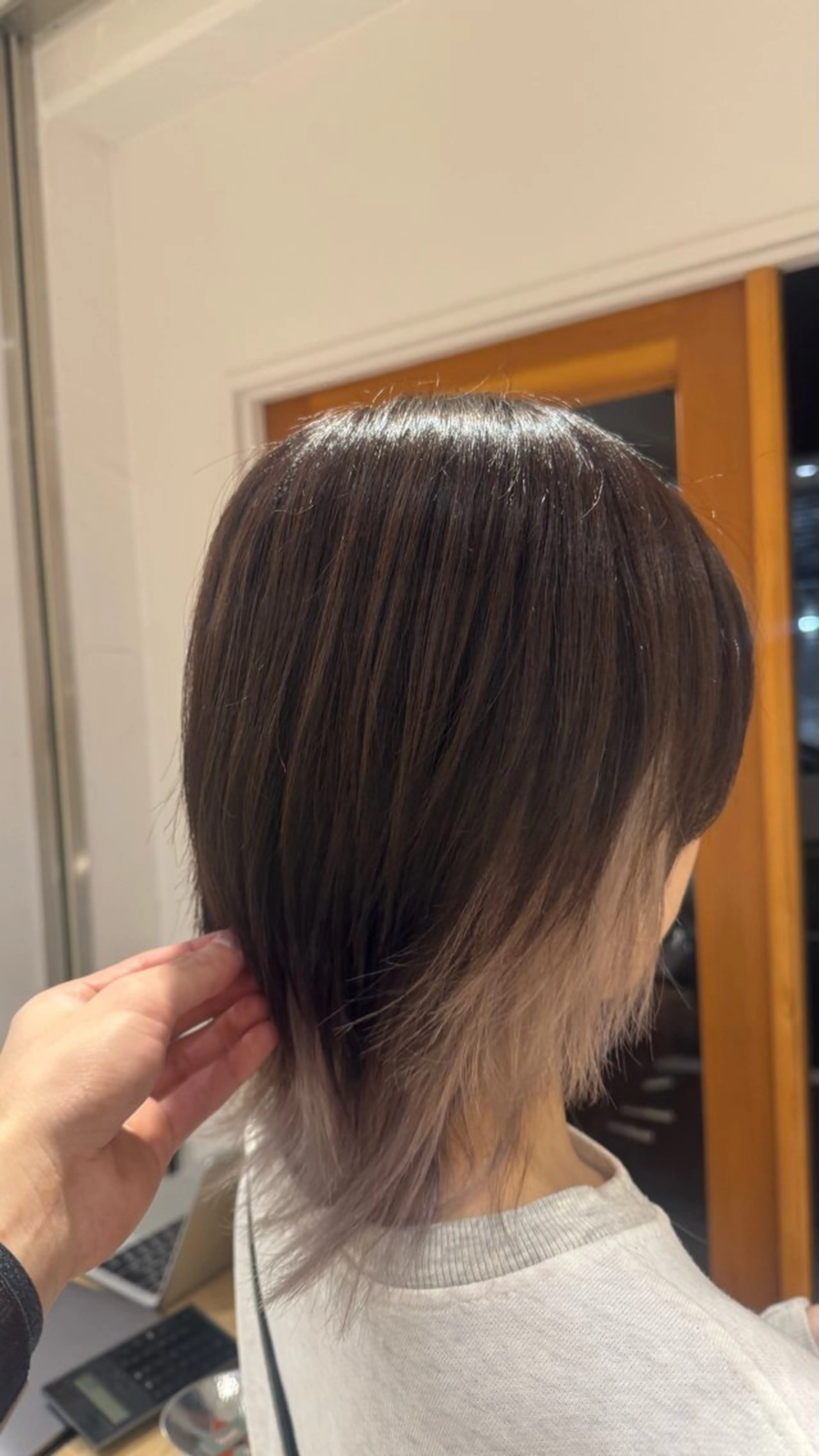ショート カラー 🎨ハイトーン/ウル フ/ローライト/大夢のヘアスタイル