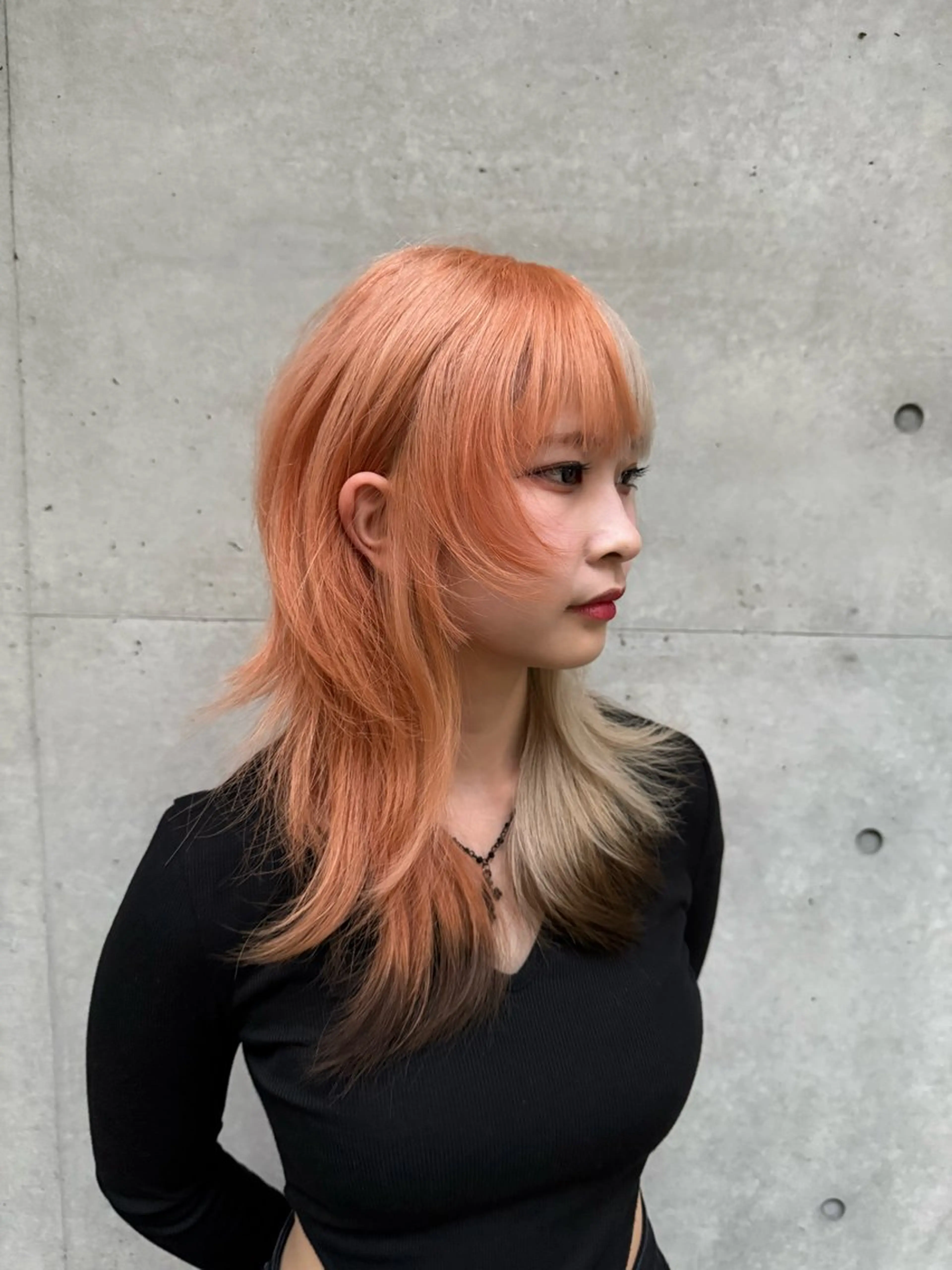 セミロング カラー ヘアアレンジ 原宿/似合わせカラー /@shx_7q将太のヘアスタイル