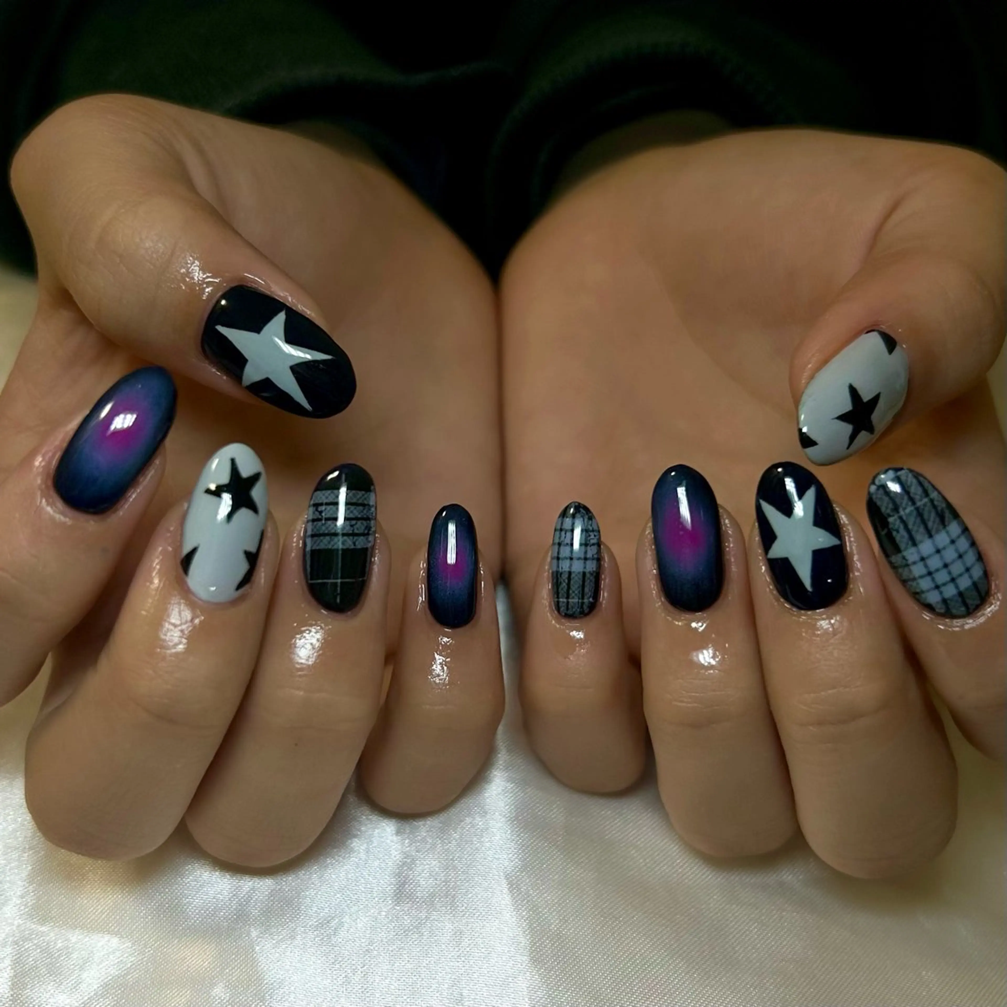 ネイル ロングネイル ハンドネイル yamane de  salonのネイルデザイン