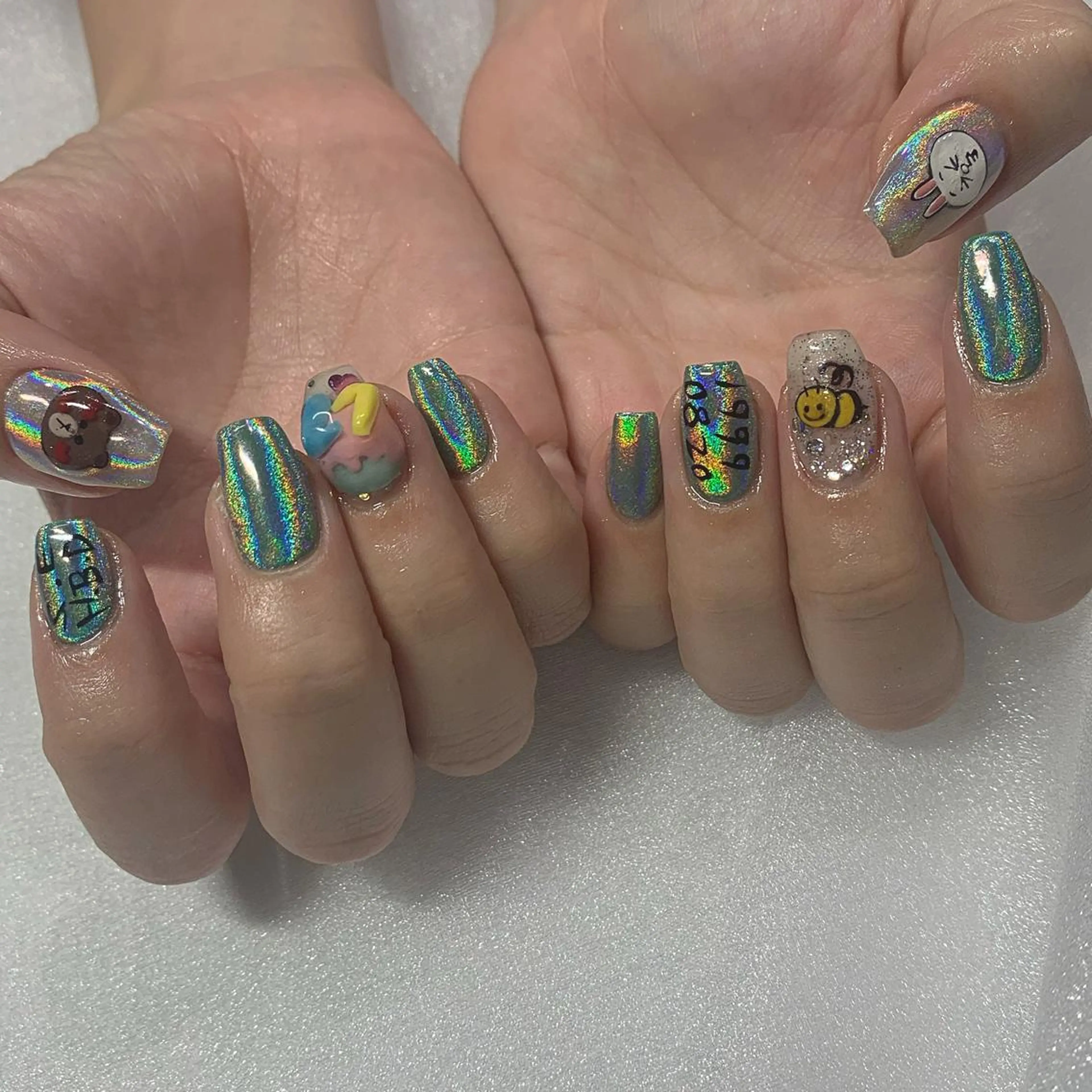 ネイル ハンドネイル ハンドケア lylynail YUUKAのネイルデザイン