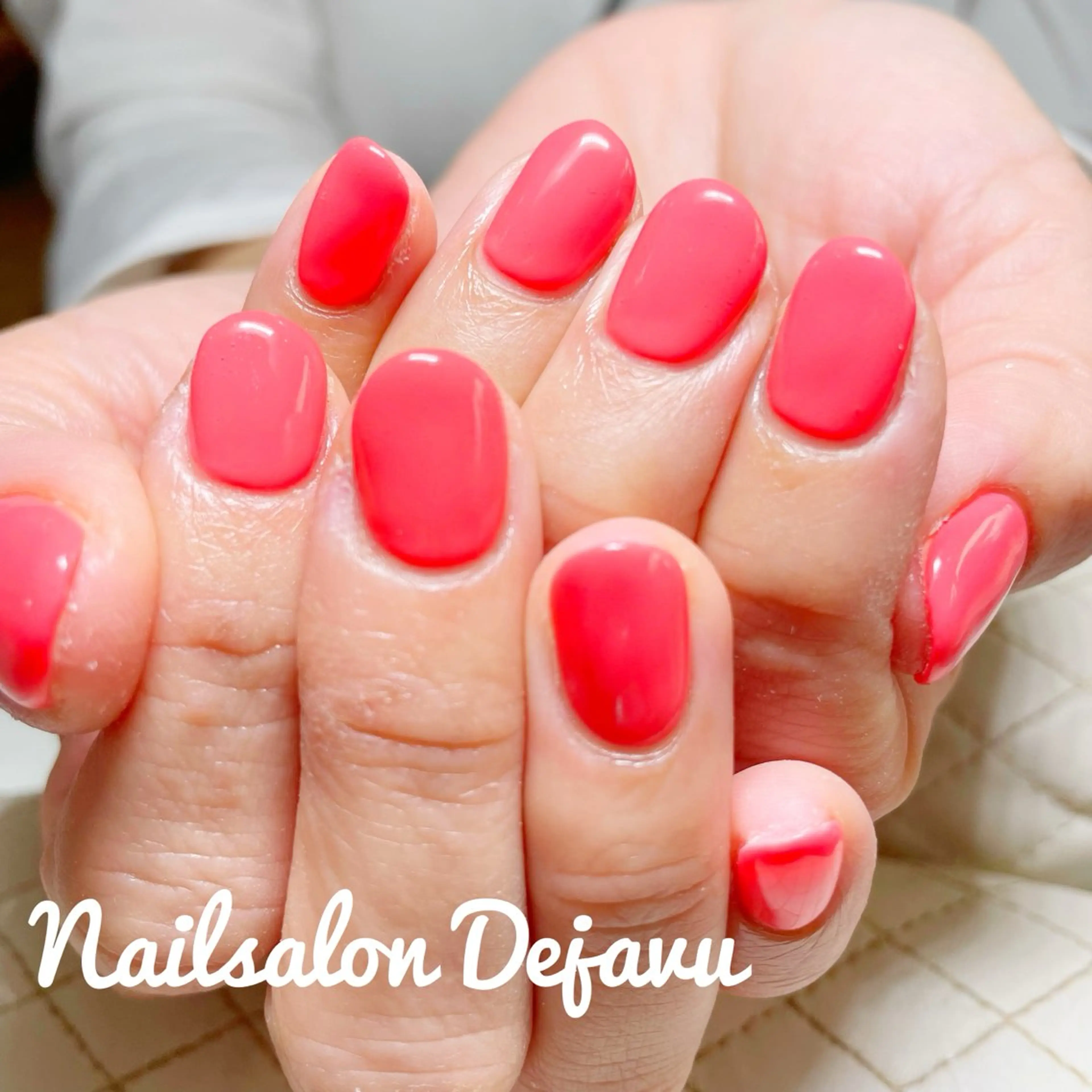 ネイル ワンカラーネイル ハンドネイル Nail salon Dejavu 🌿のネイルデザイン