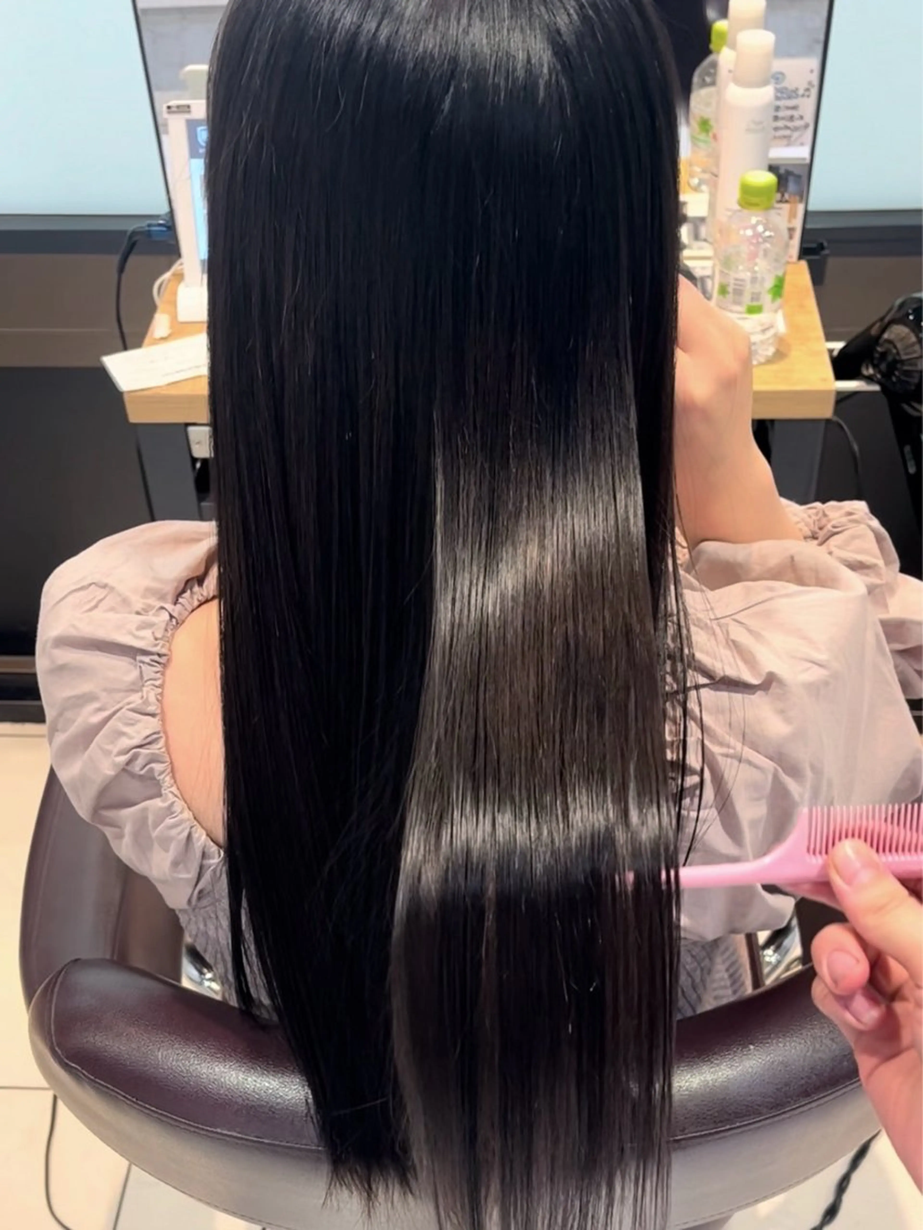 ロング カラー カット ヘアカラー トリートメント 🩰モテ艶girly ヘア🪽彩香‎🪡⟡のヘアスタイル