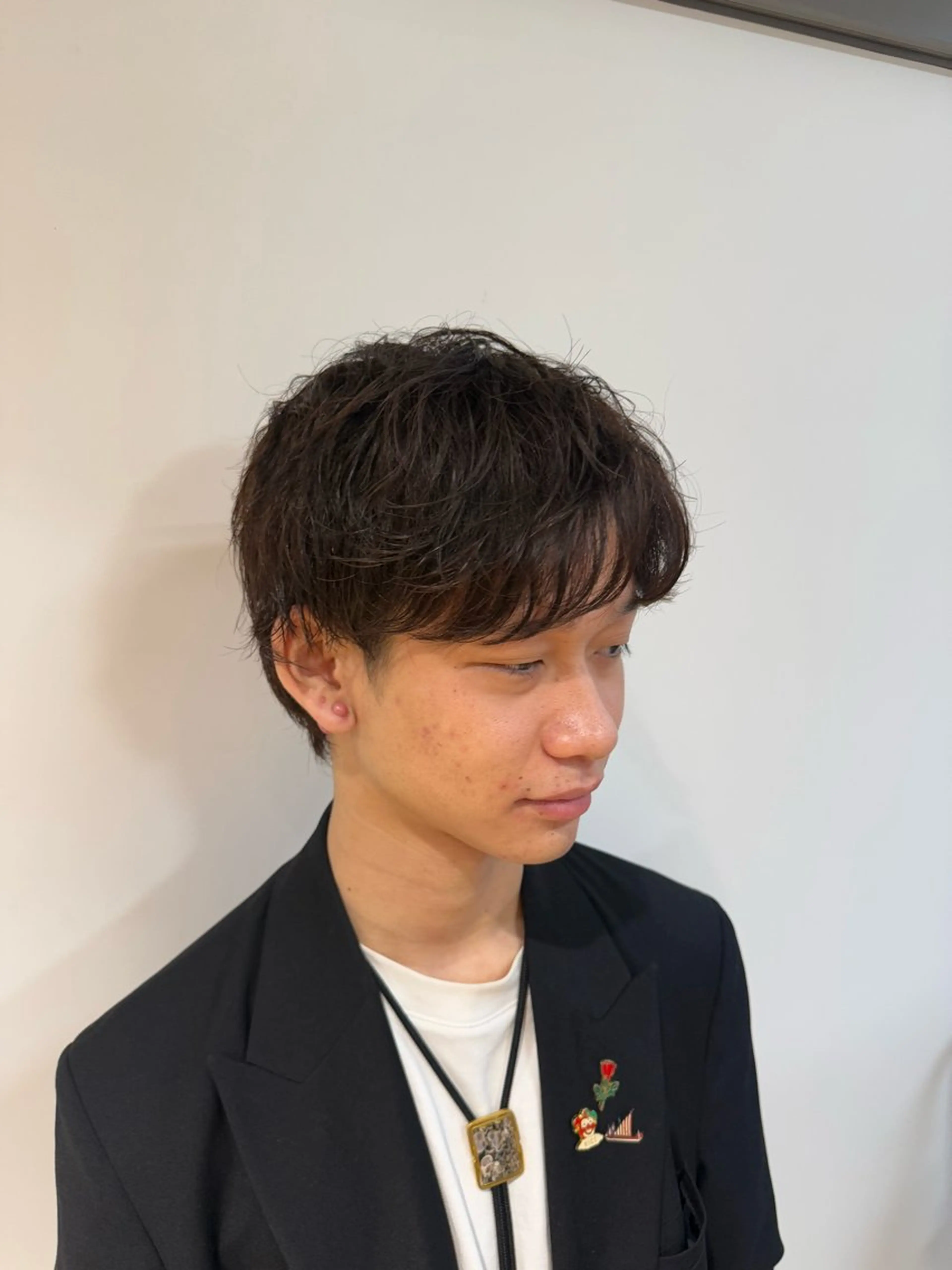 カット➕シャドウパーマの写真