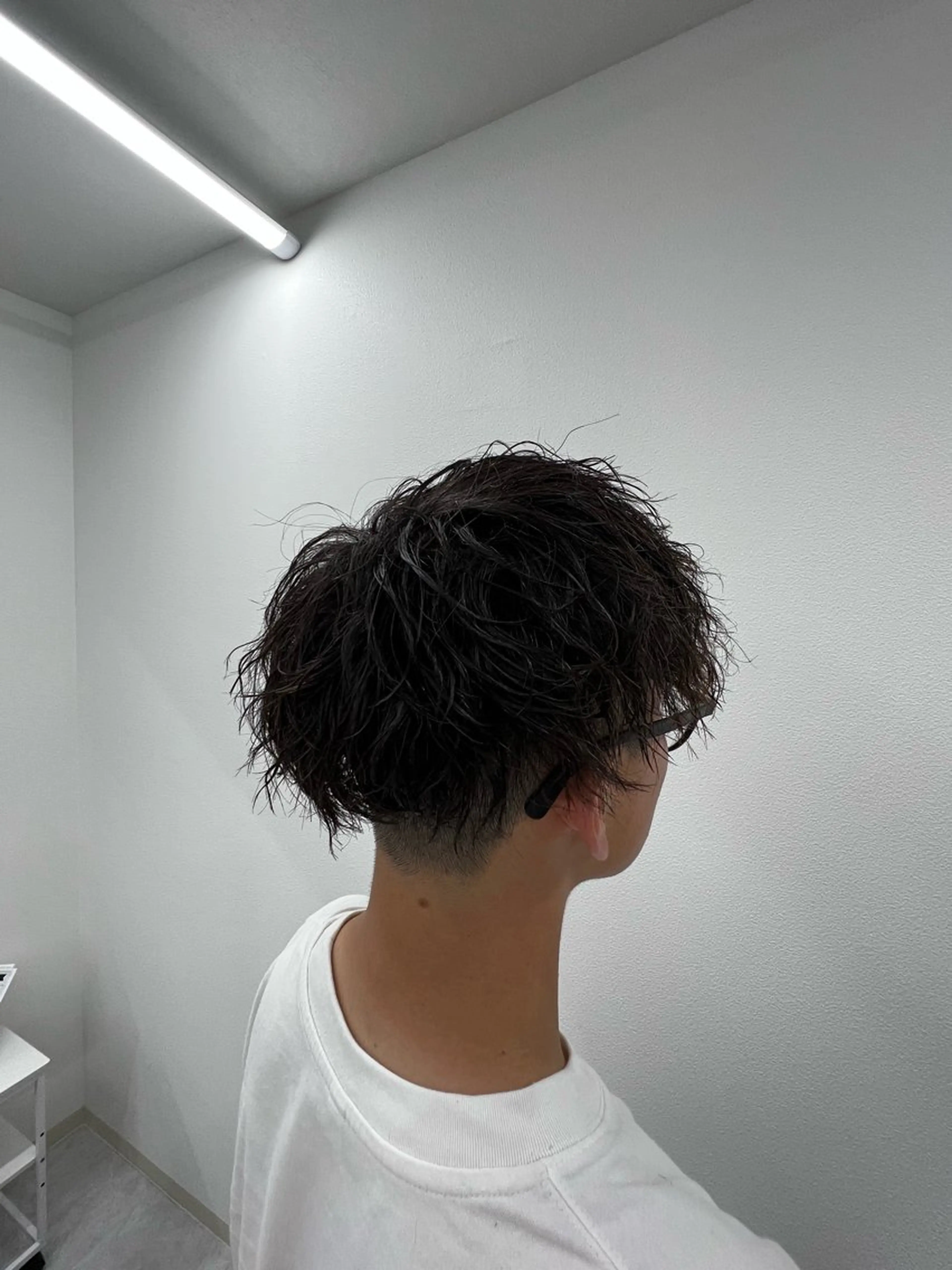 パーマ メンズ 御前  朋也 レイヤー透明感カラーのヘアスタイル