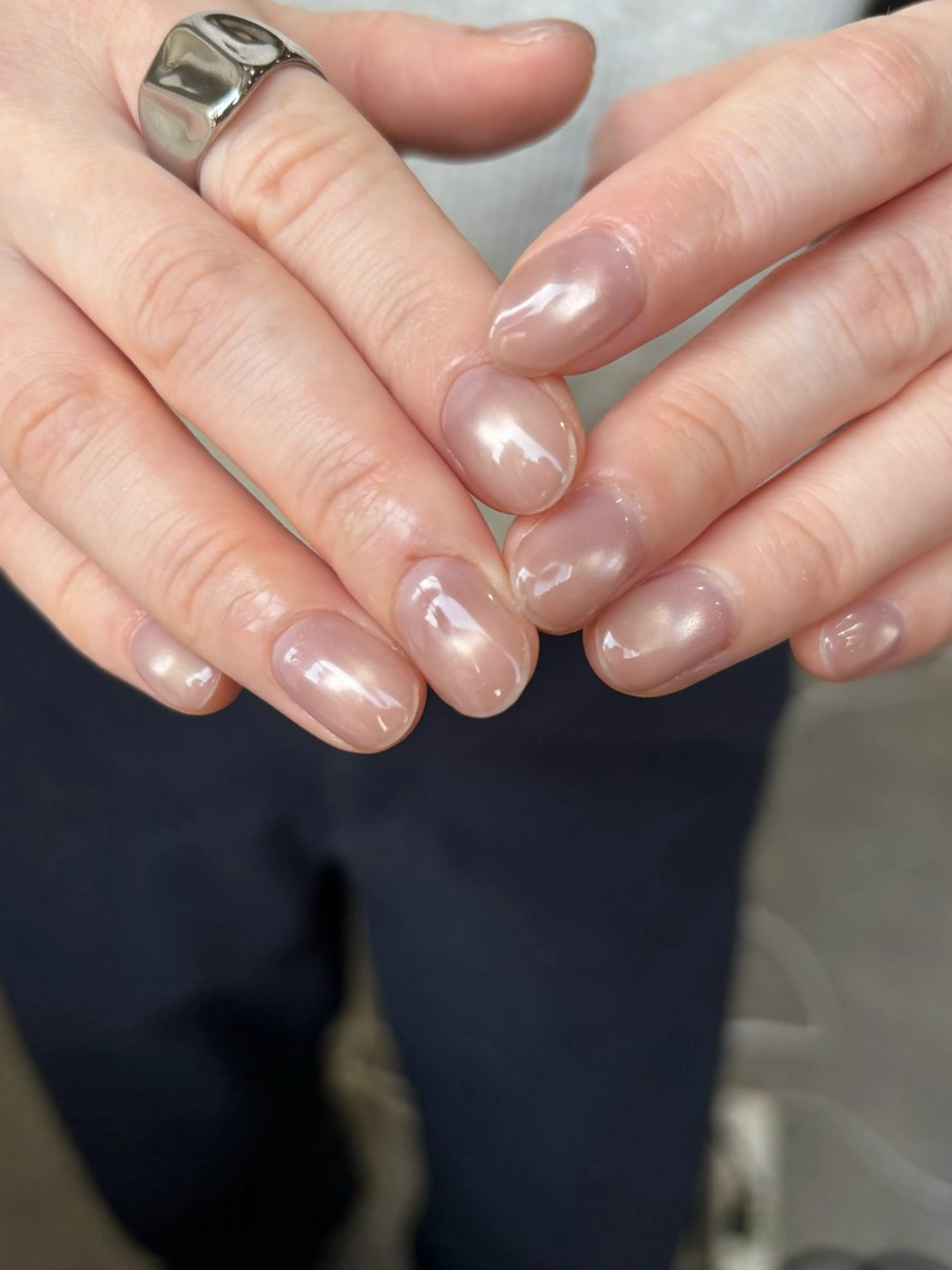 ネイル マグネットネイル マグネットワンカラー ワンカラーネイル ogura maoのネイルデザイン