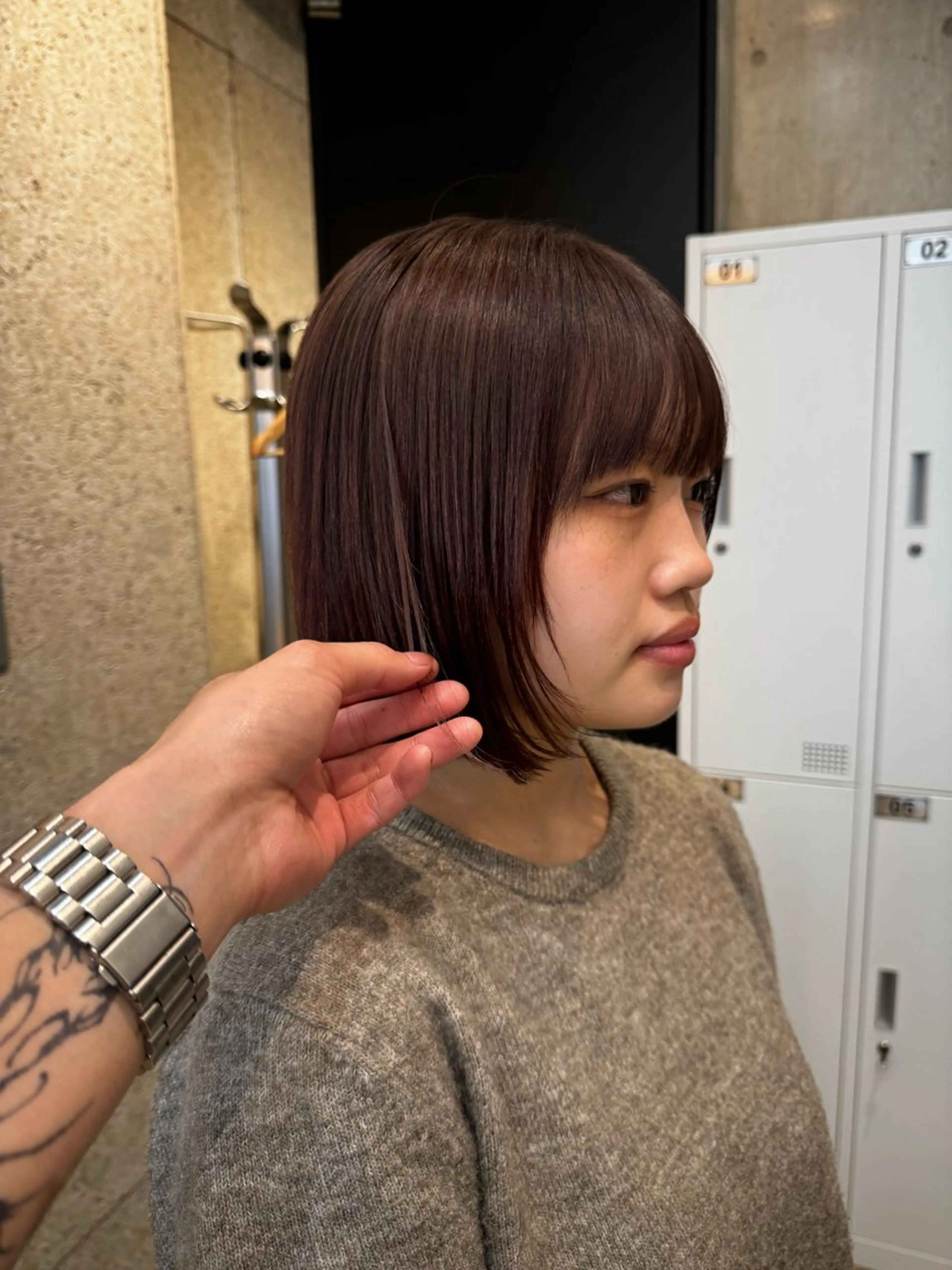 カラー ヘアカラー sora/ハイトーン /透明感カラー🫧のヘアスタイル