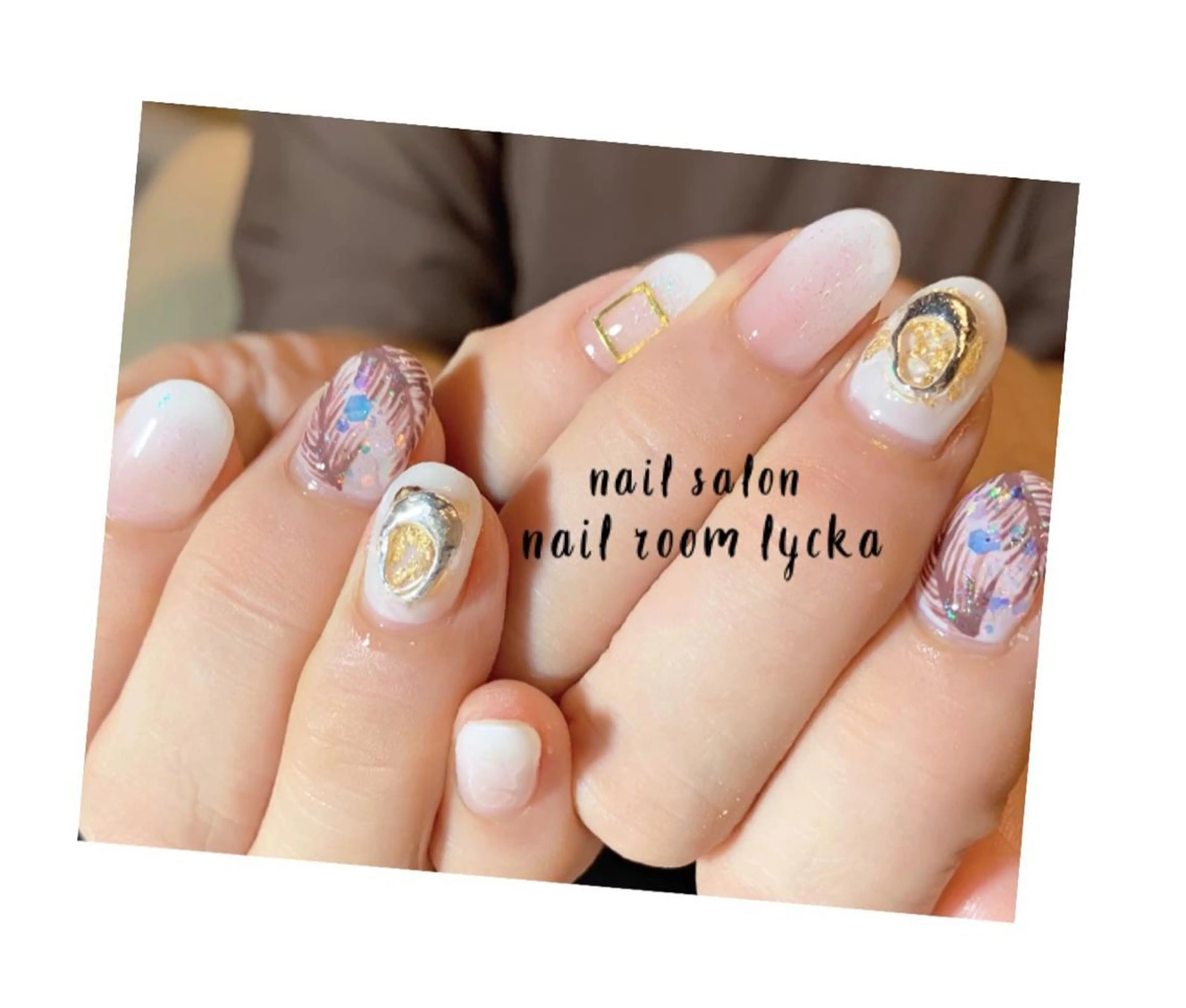 ネイル ﾈｲﾙﾙｰﾑﾘｯｶ 𝐦𝐚𝐲𝐮のネイルデザイン