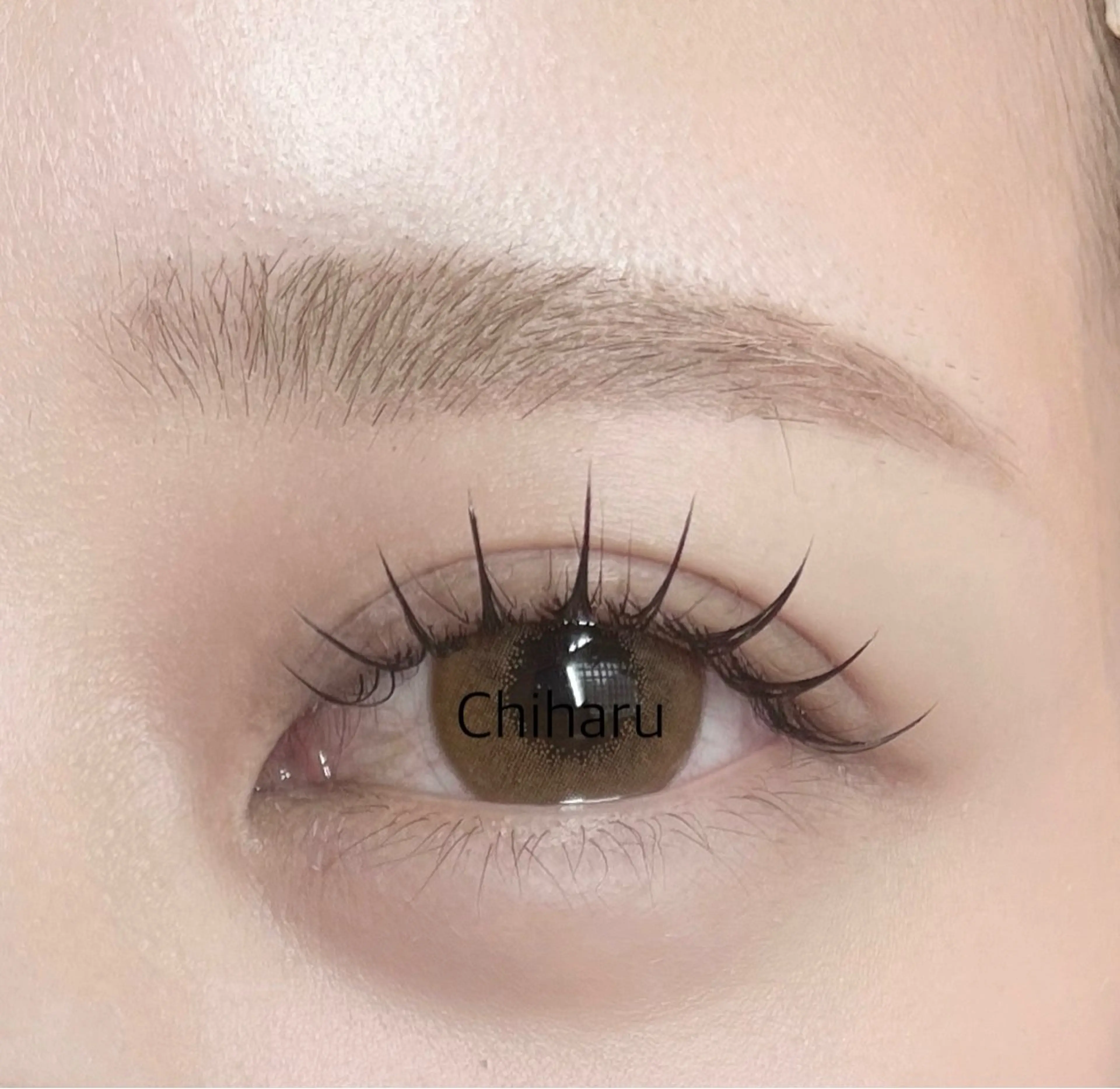 マツエク・マツパ 韓国風マツエク 心斎橋boudoir chiharuのマツエク・マツパデザイン