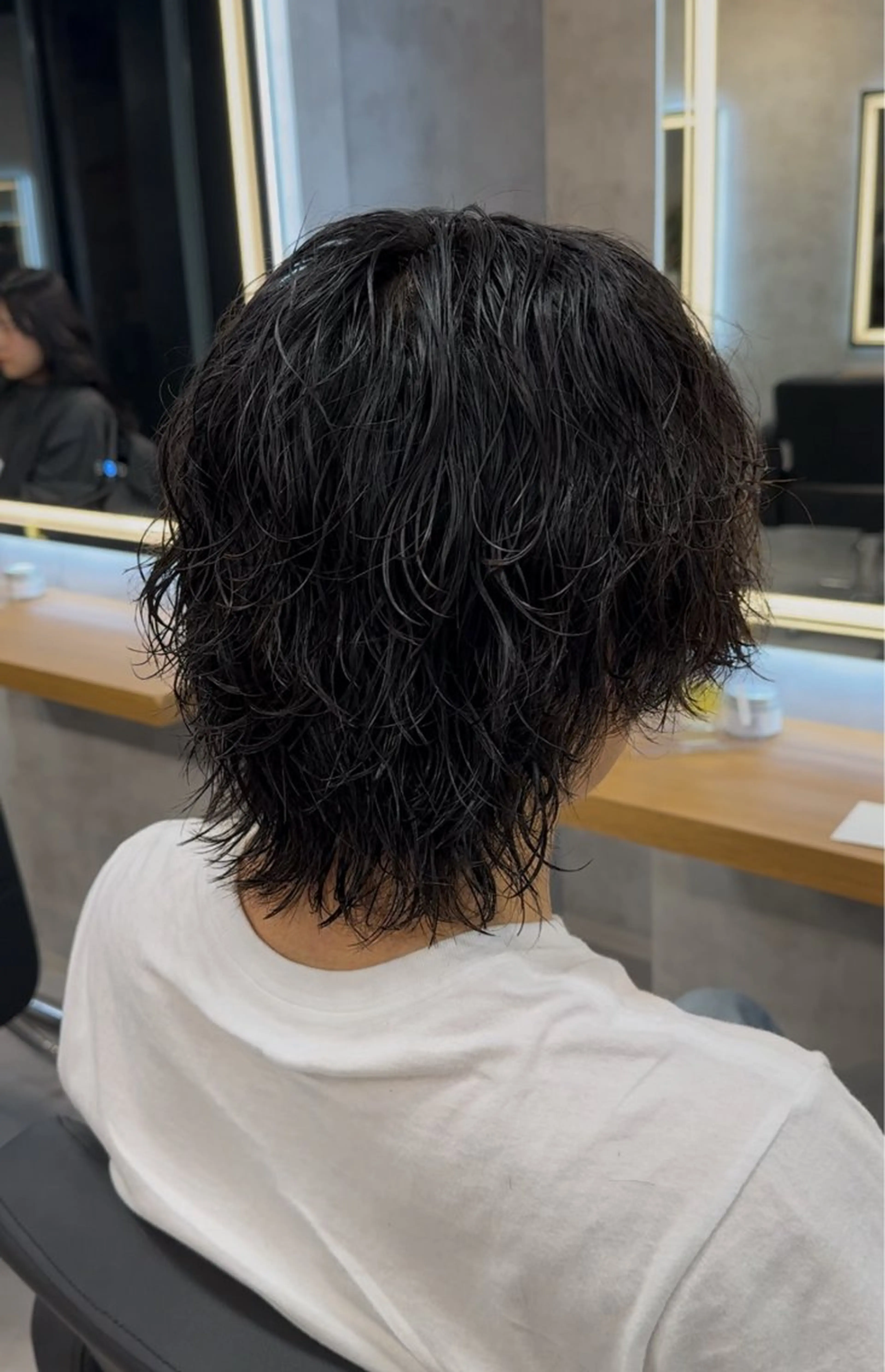 カラー パーマ メンズ メンズパーマ 波巻きパーマ スパイラルパーマ カット パーマ 札幌美容室 /光👑のヘアスタイル