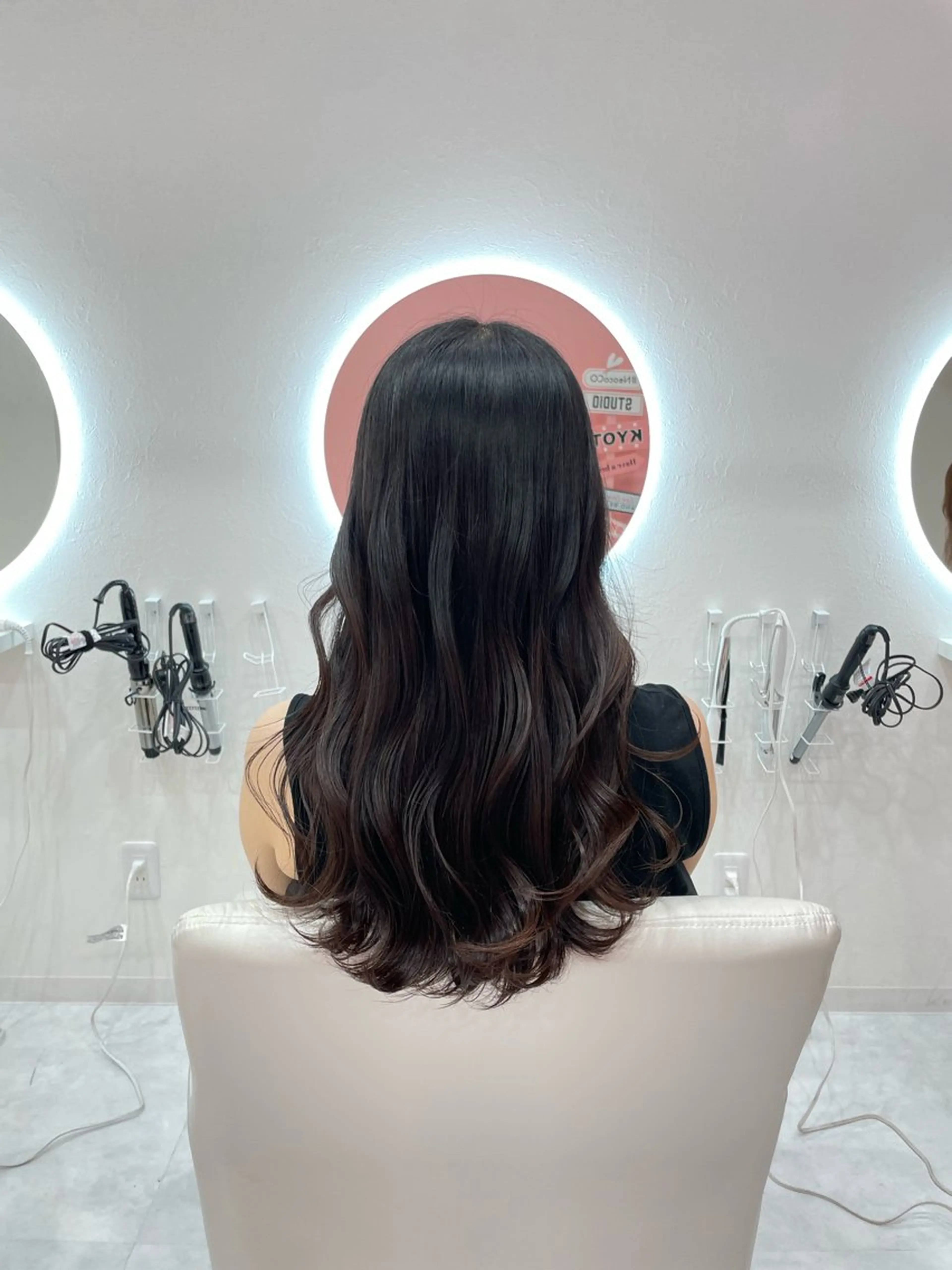 ロング 山口 舞弥のヘアスタイル