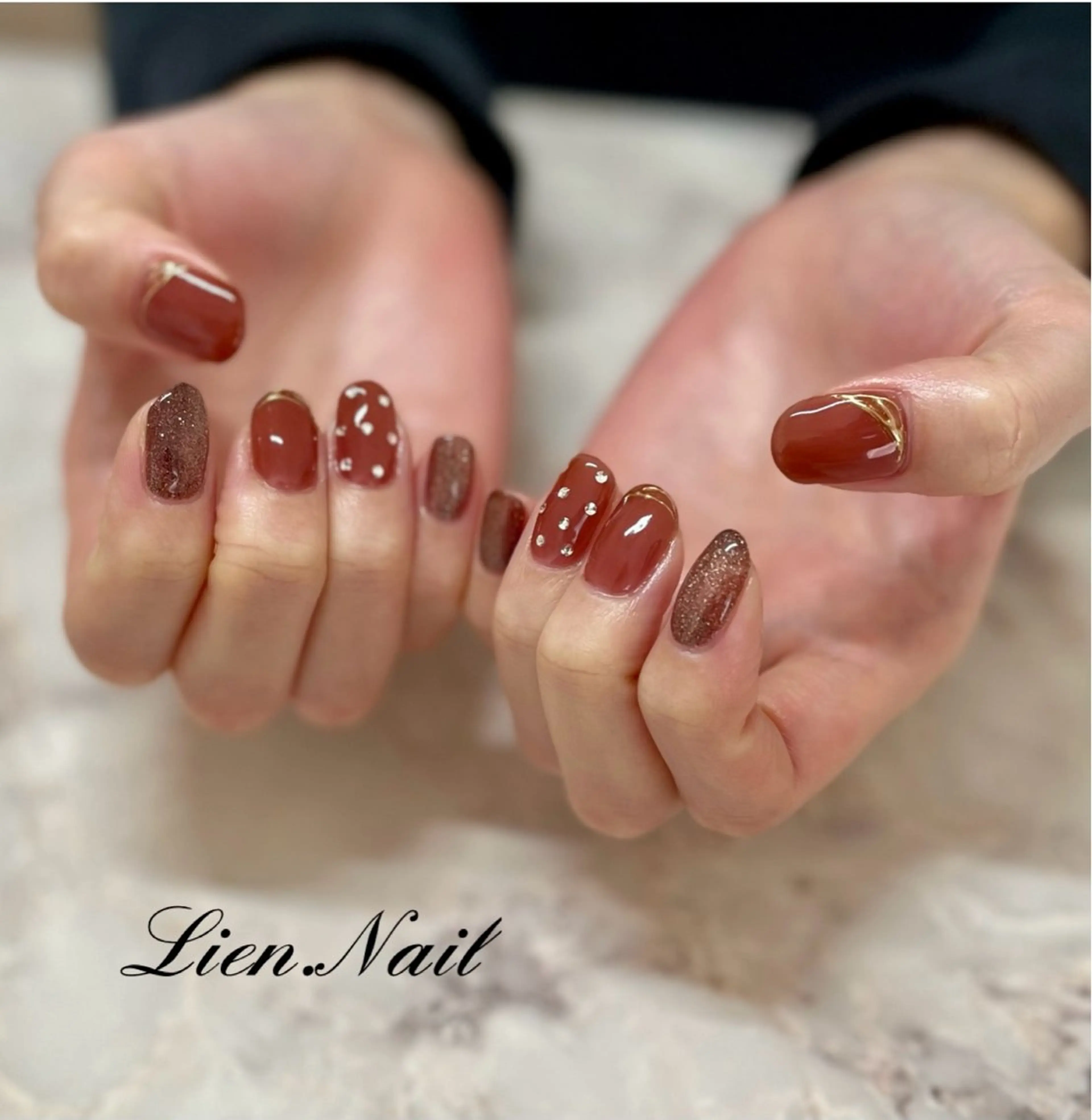 ネイル マグネットネイル Lien.Nail リアン.ネイルのネイルデザイン