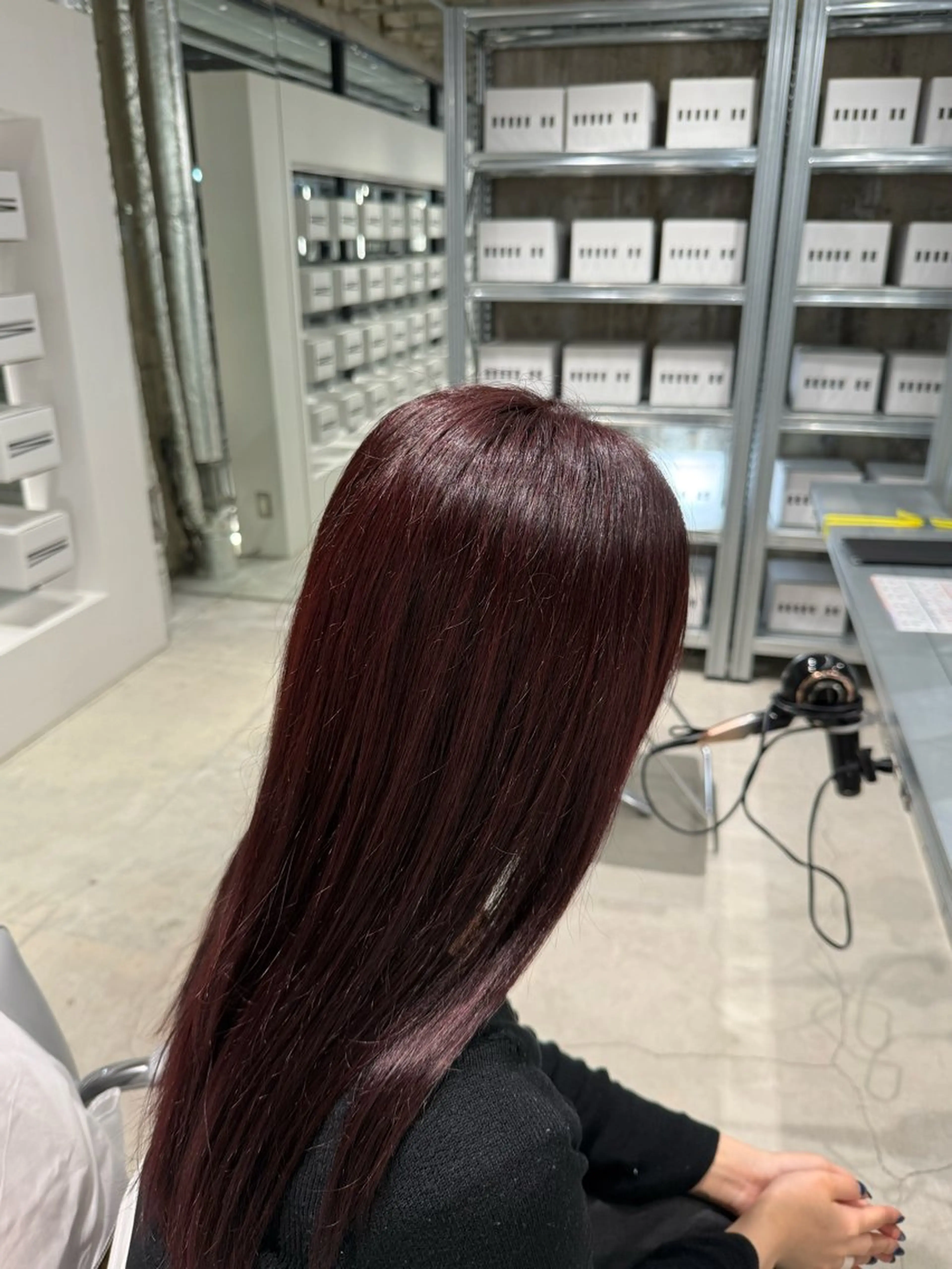 ロング カラー 久富 飛義のヘアスタイル