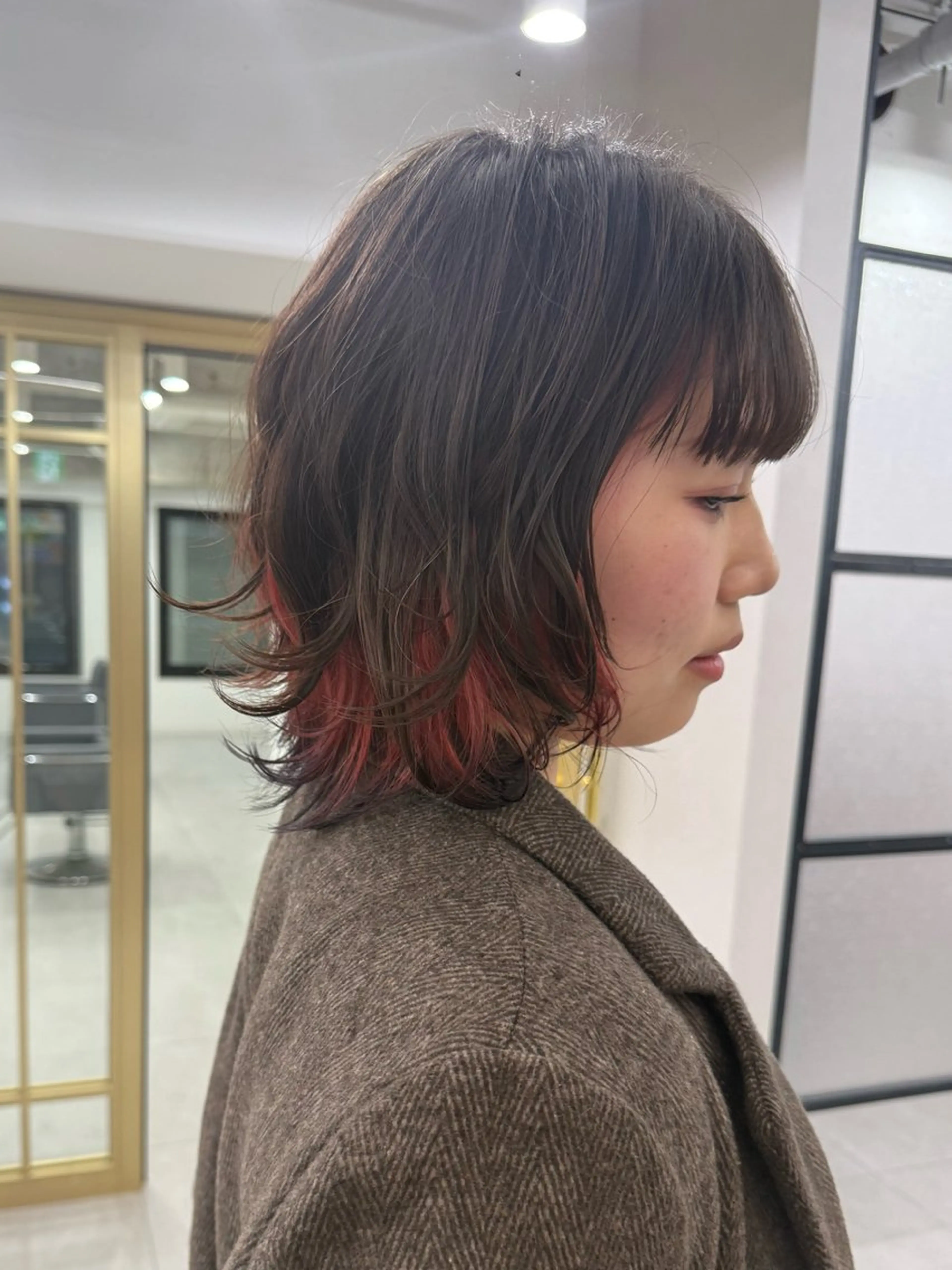 ショート ヘアカラー 五島 拓海のヘアスタイル