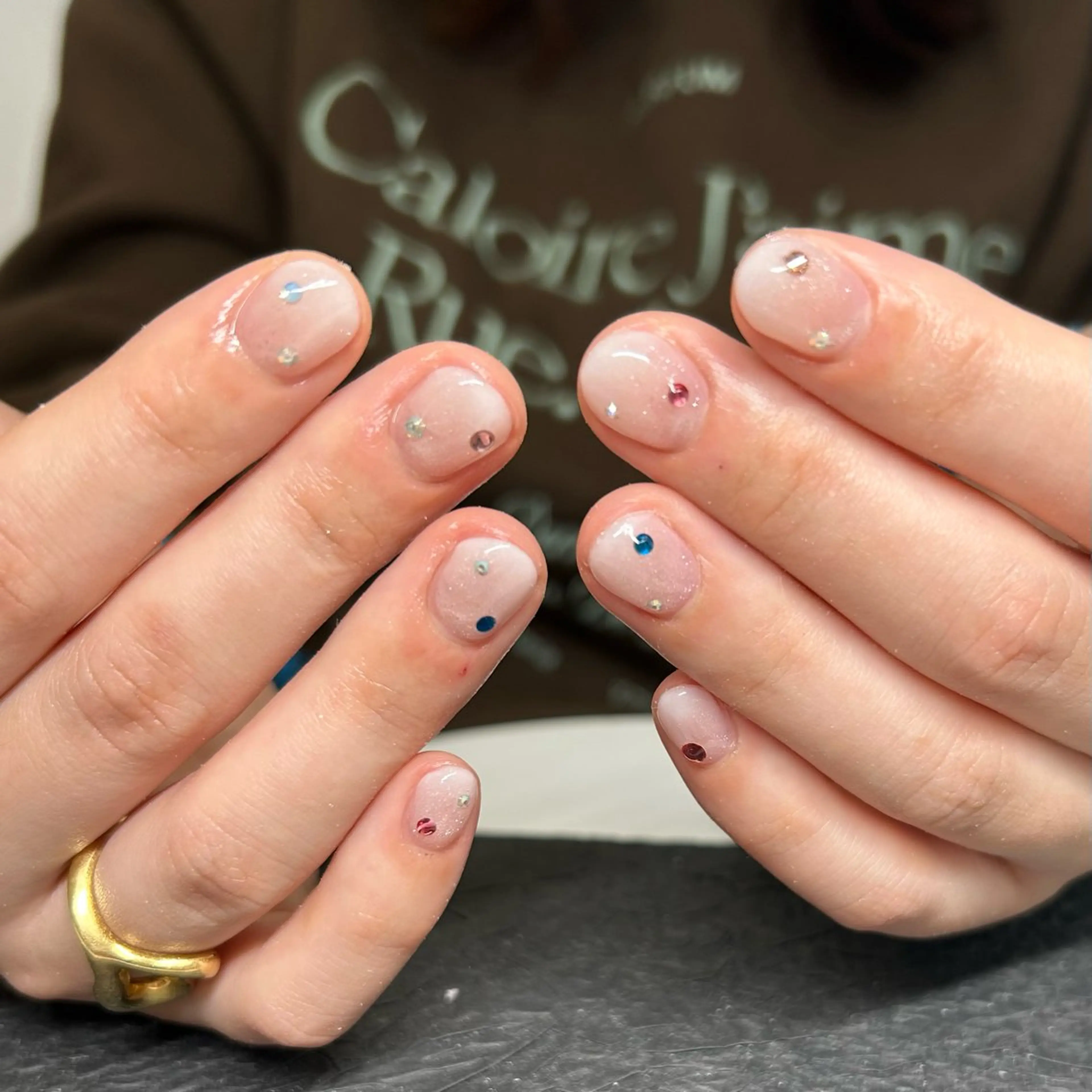 ネイル 持ち込み Allure 小山店 結咲(ゆいさ)のネイルデザイン