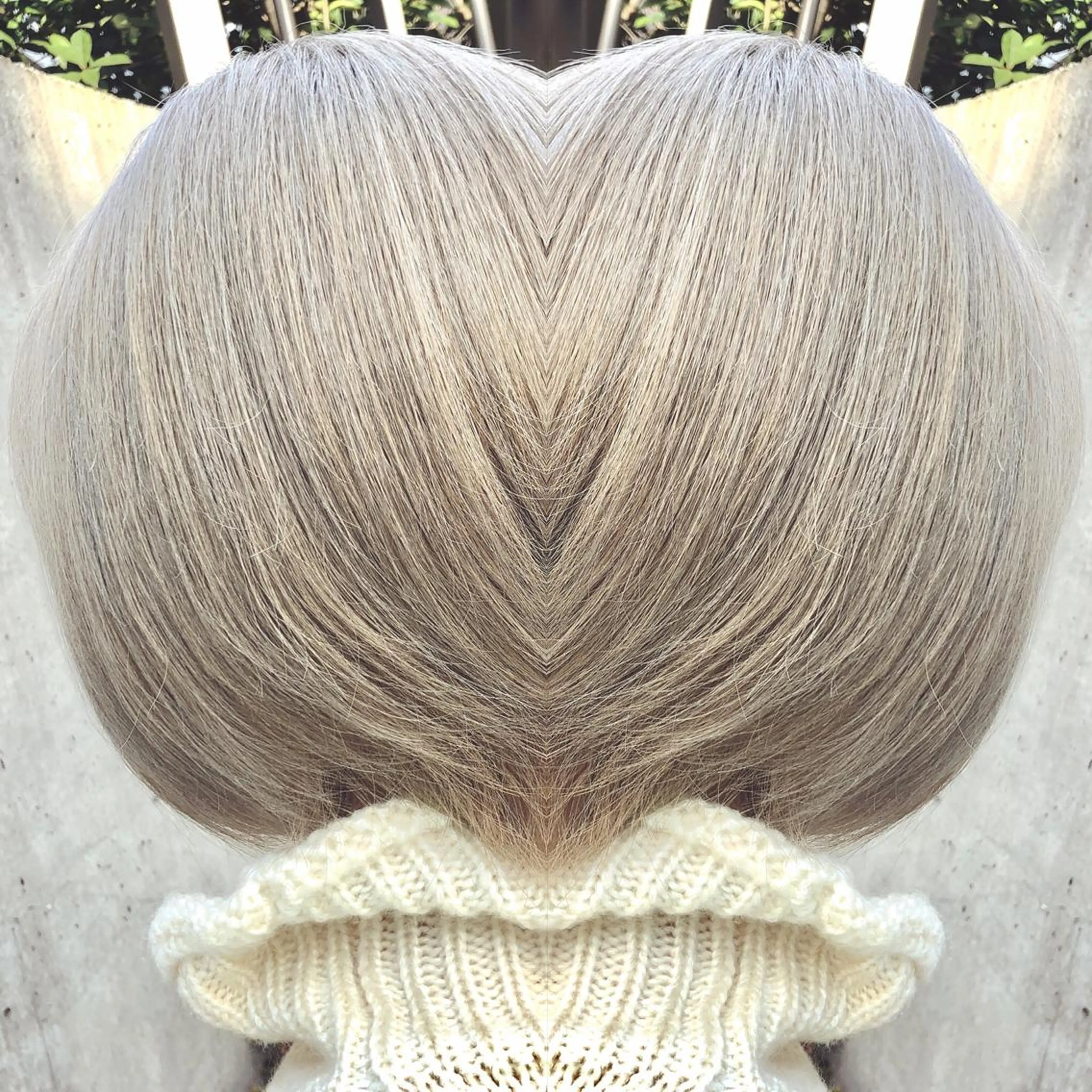 ショート カラー ベージュカラー ホワイトベージュ ボブ 1日1名様限定 予約可能のヘアスタイル