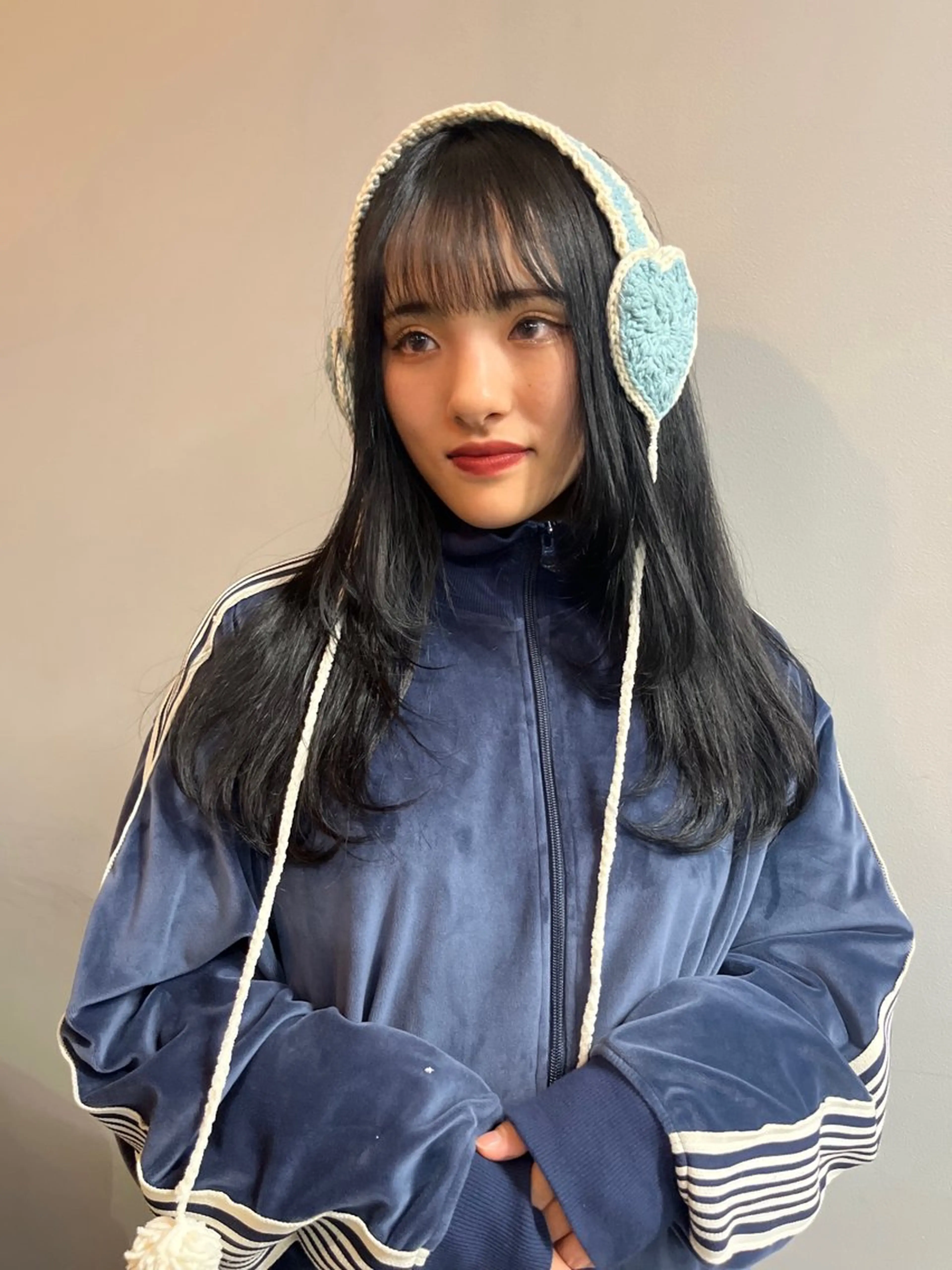 ロング ボブ× フェイスレイヤー🩰のヘアスタイル