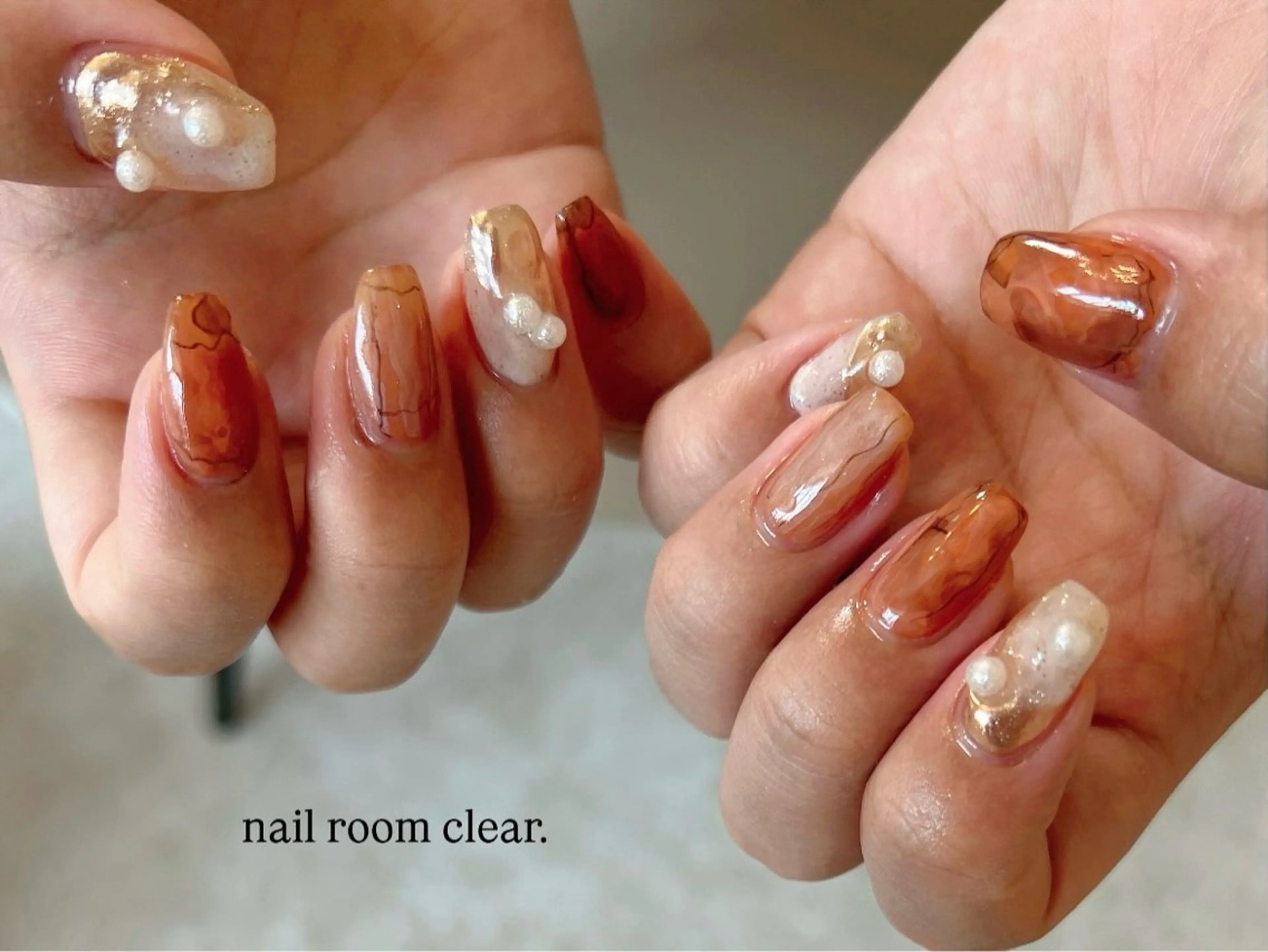 ネイル ニュアンスネイル sode shioriのネイルデザイン