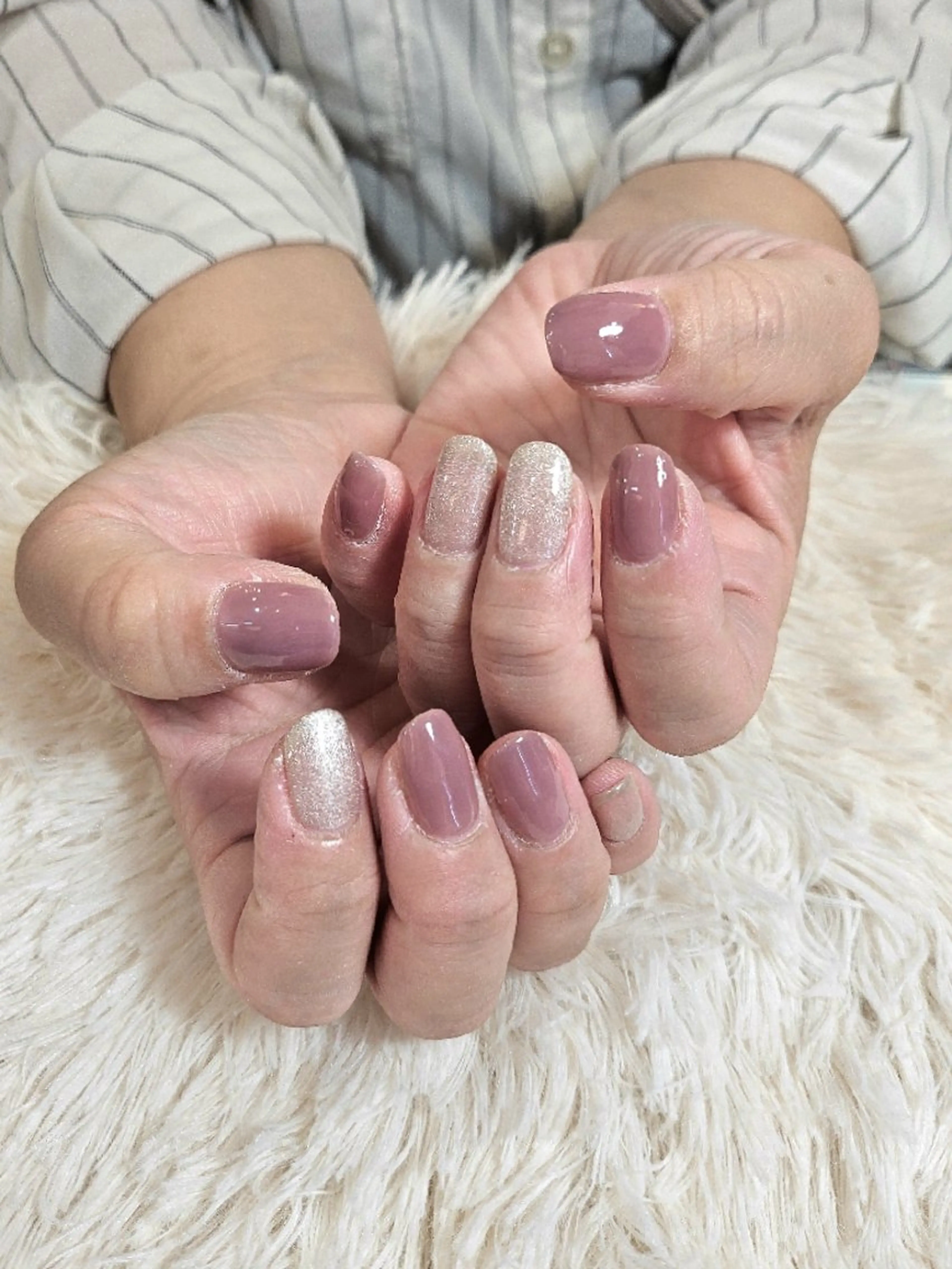 ネイル ハンドネイル plus j ゆう˚ʚ♡ɞ˚のネイルデザイン
