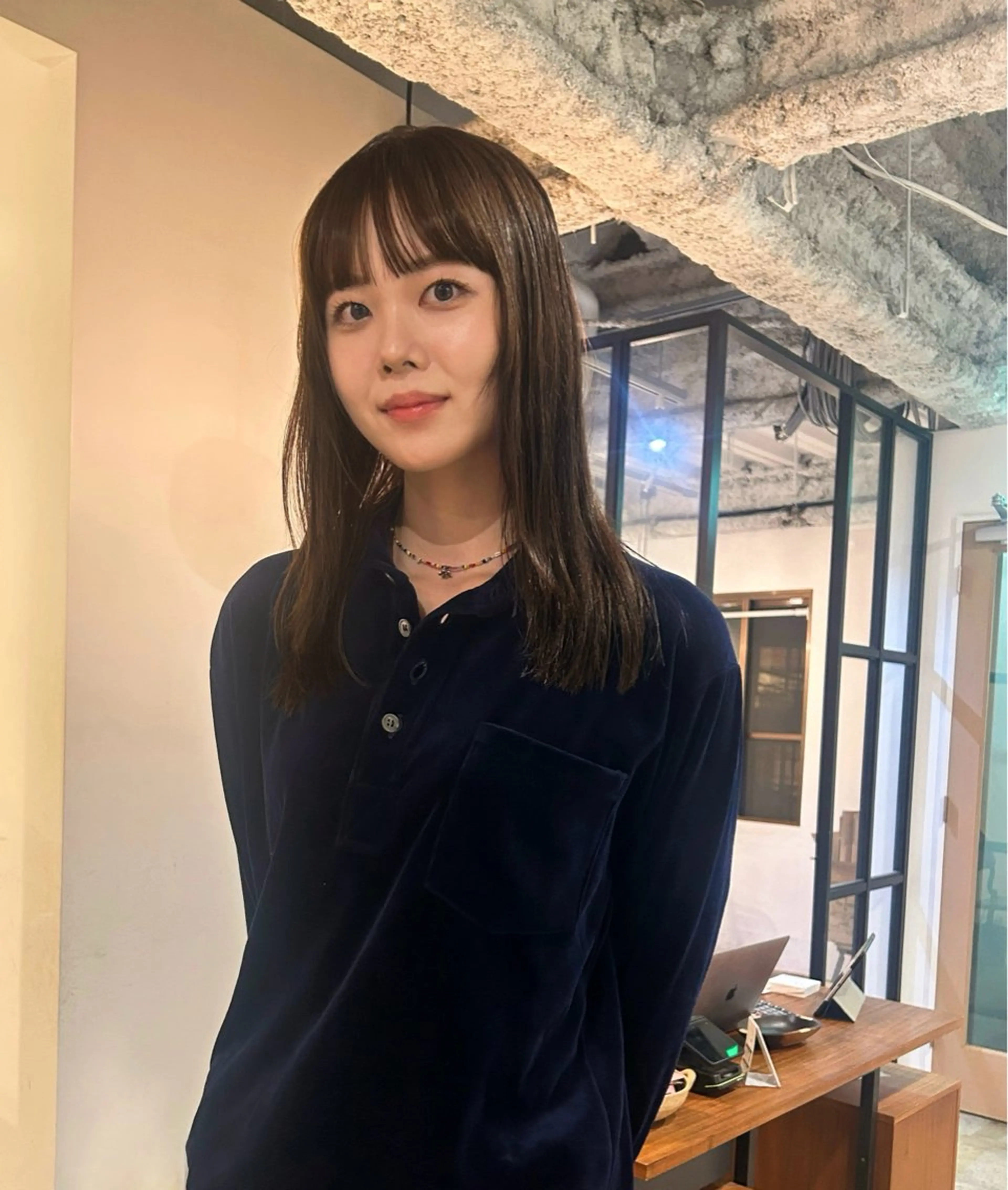 ロング カラー ヘアアレンジ カット ヘアカラー 🎀suzuna 透明感colorのヘアスタイル