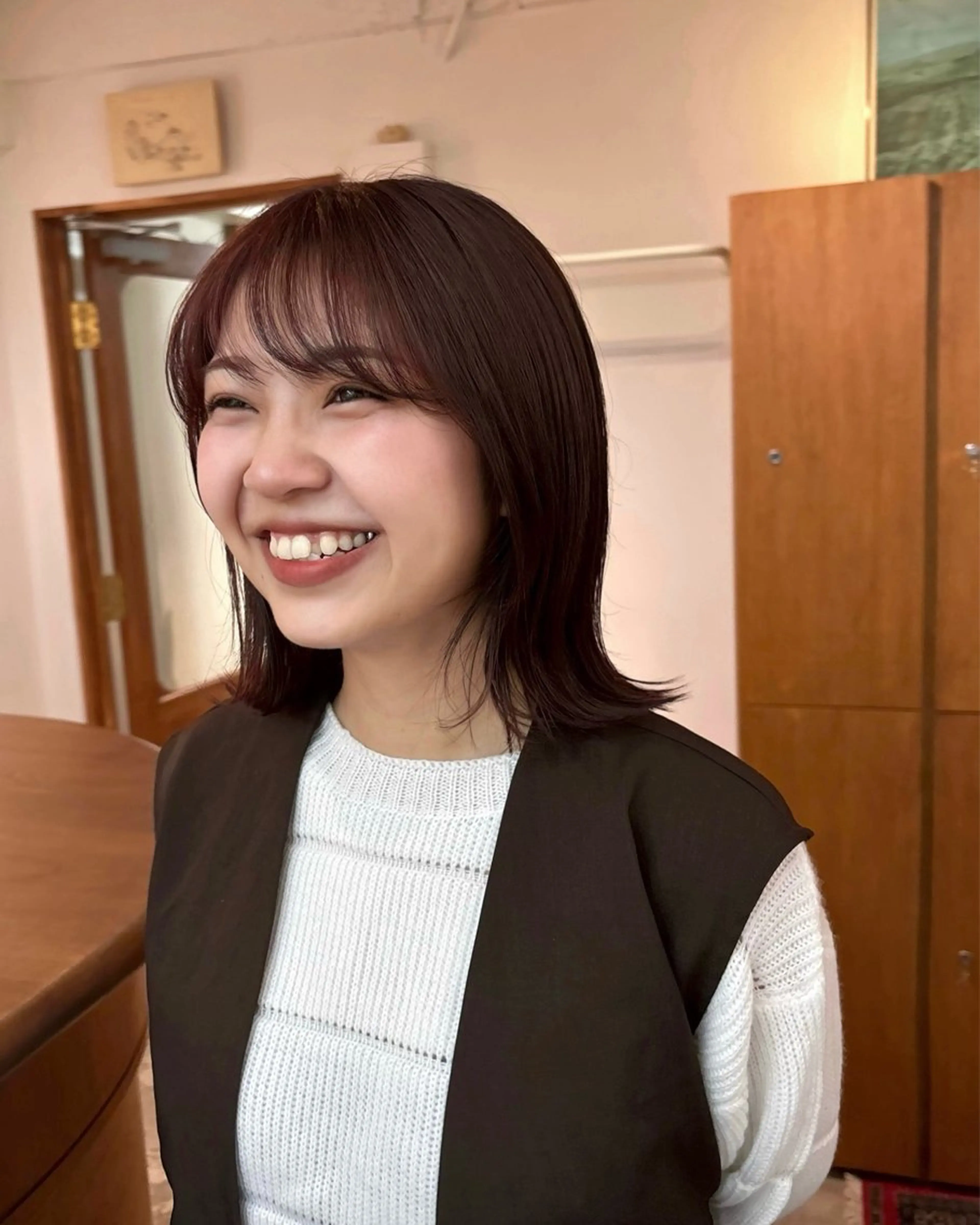 カラー aiko【艶カラー ・ミニモ年内で終了】のヘアスタイル